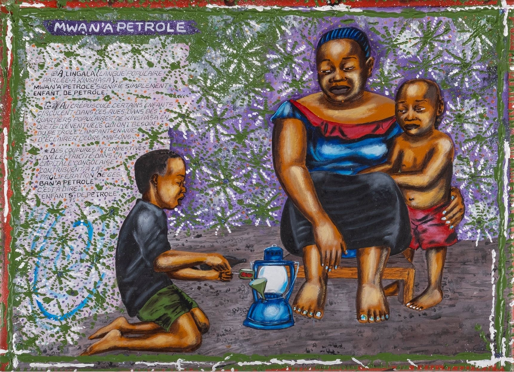 Papa Mfumu’Eto 1er (Matadi, Bas-Congo 1963. Lives and works in Kinshasa, DRC) Pa&hellip;