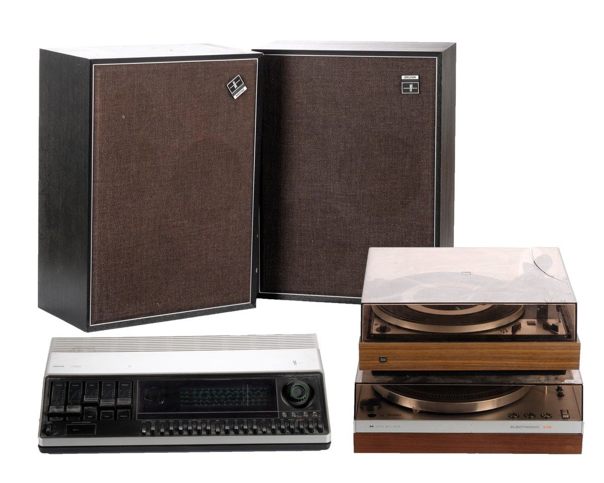 PHILIPS HIFI, DUAL Hifi-Set bestehend aus einem Verstärker (High fidelity intern&hellip;