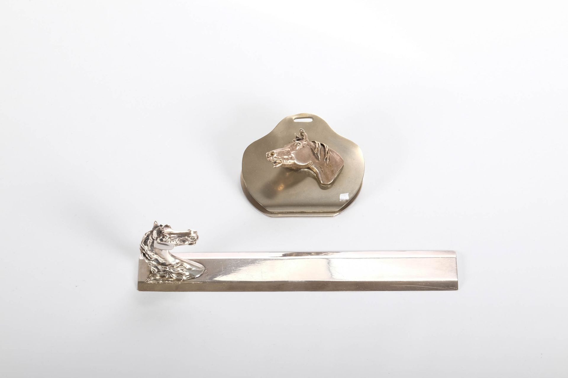 HERMES Schreibtischset, bestehend aus einer Zange und einem Papierschneider, Mar&hellip;