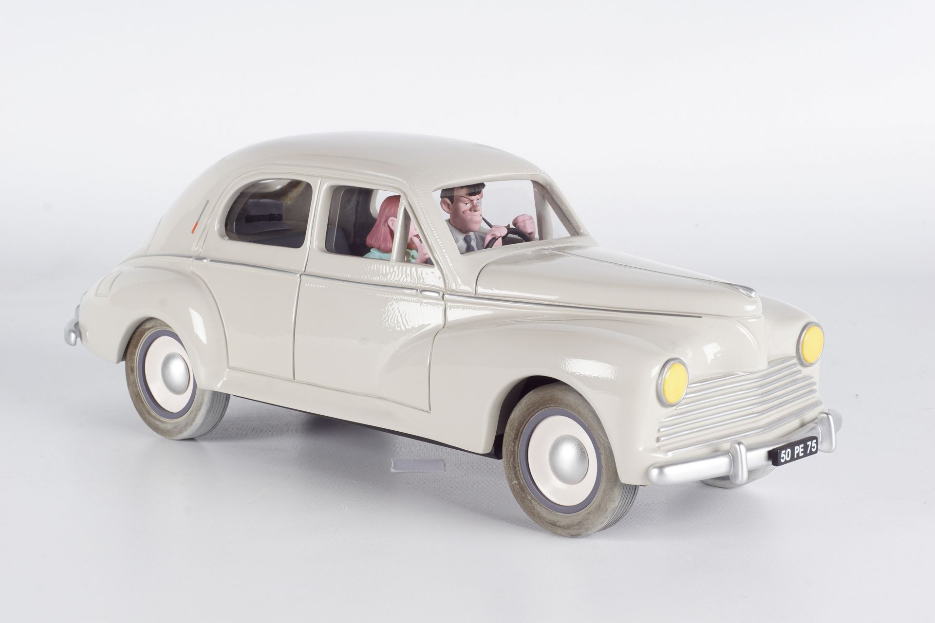 TARDI, Jacques (1946) Aroutcheff, Nestor Burma, la Peugeot 203 grigia che rappre&hellip;