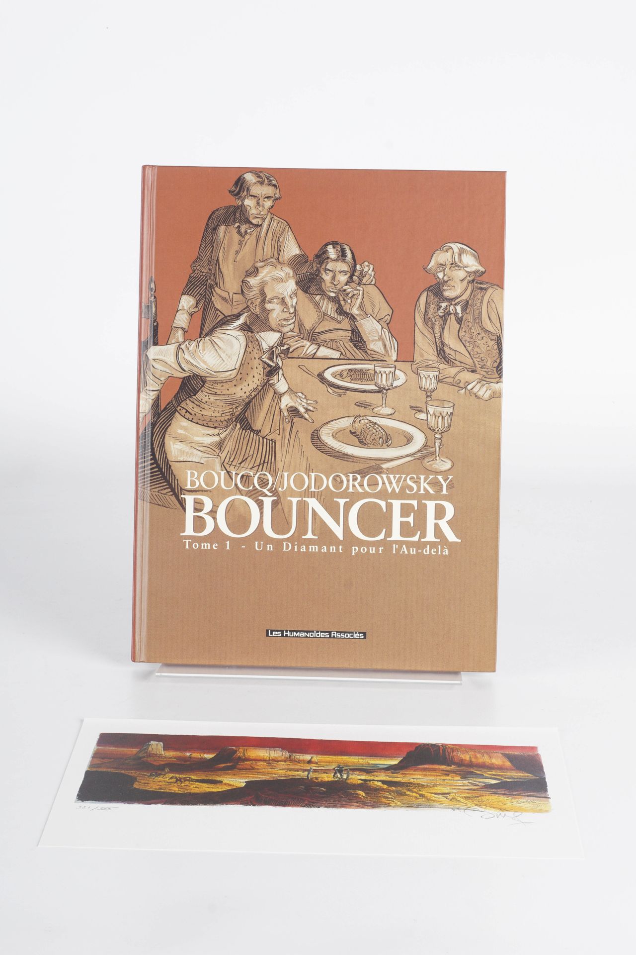 BOUCQ, François (1955) 第一版Bouncer 1 + exlibris，有编号和签名，555份