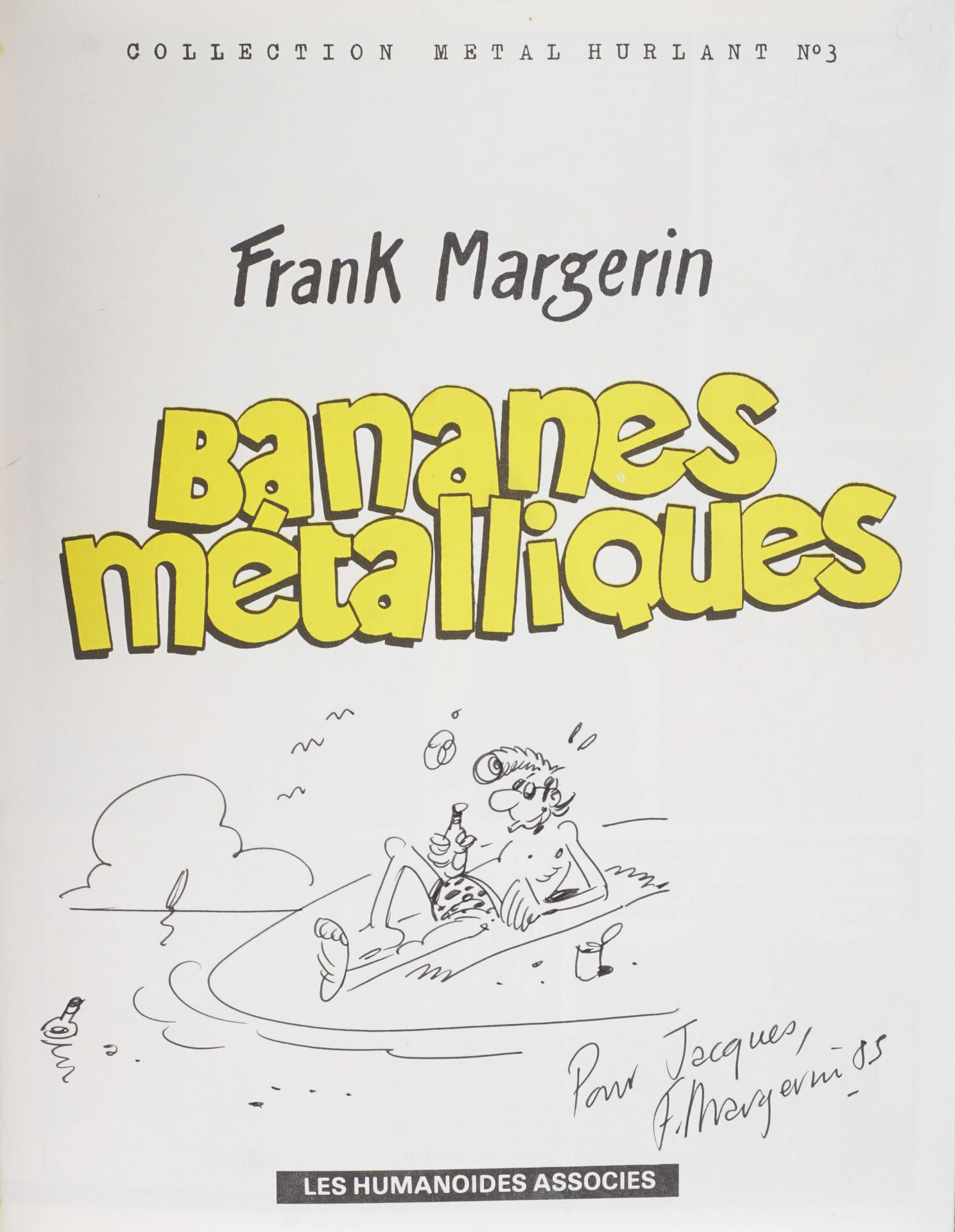 MITTEI (Jean Mariette 1932/2001) et MARGERIN (1952) 一套2本签名画册 "Les bolides d'arge&hellip;