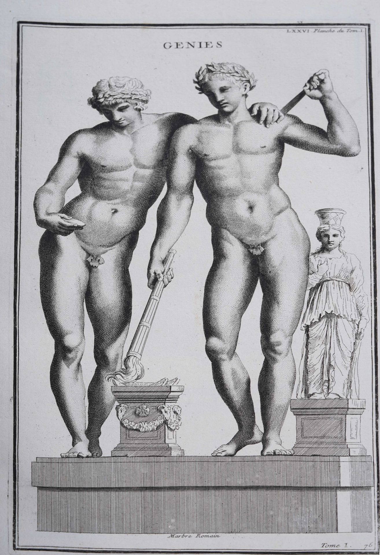 Bernard DE MONTFAUCON (1655-1741) 32 planches à l'eau forte illustrant le tome 1&hellip;