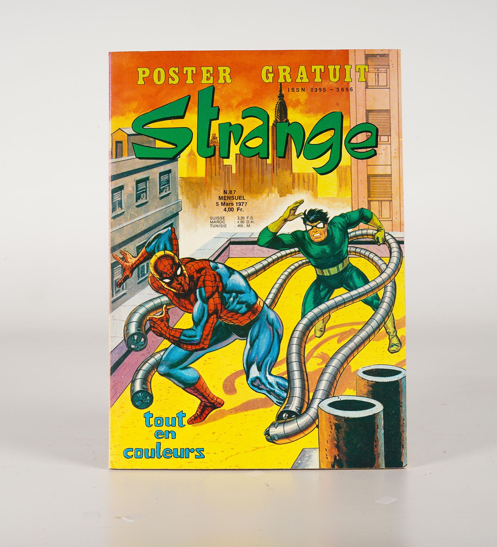 LUG SEMIC, ARCHIVES COMICS Strange n° 87 éditeur LUG, avec poster attaché, forma&hellip;