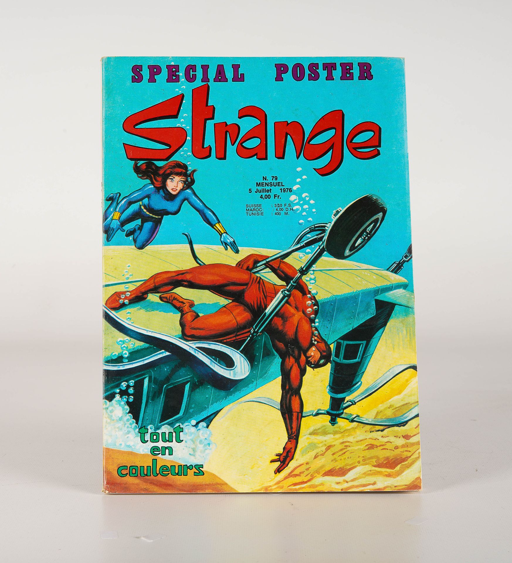LUG SEMIC, ARCHIVES COMICS Strange n° 79 éditeur LUG avec poster attaché, format&hellip;