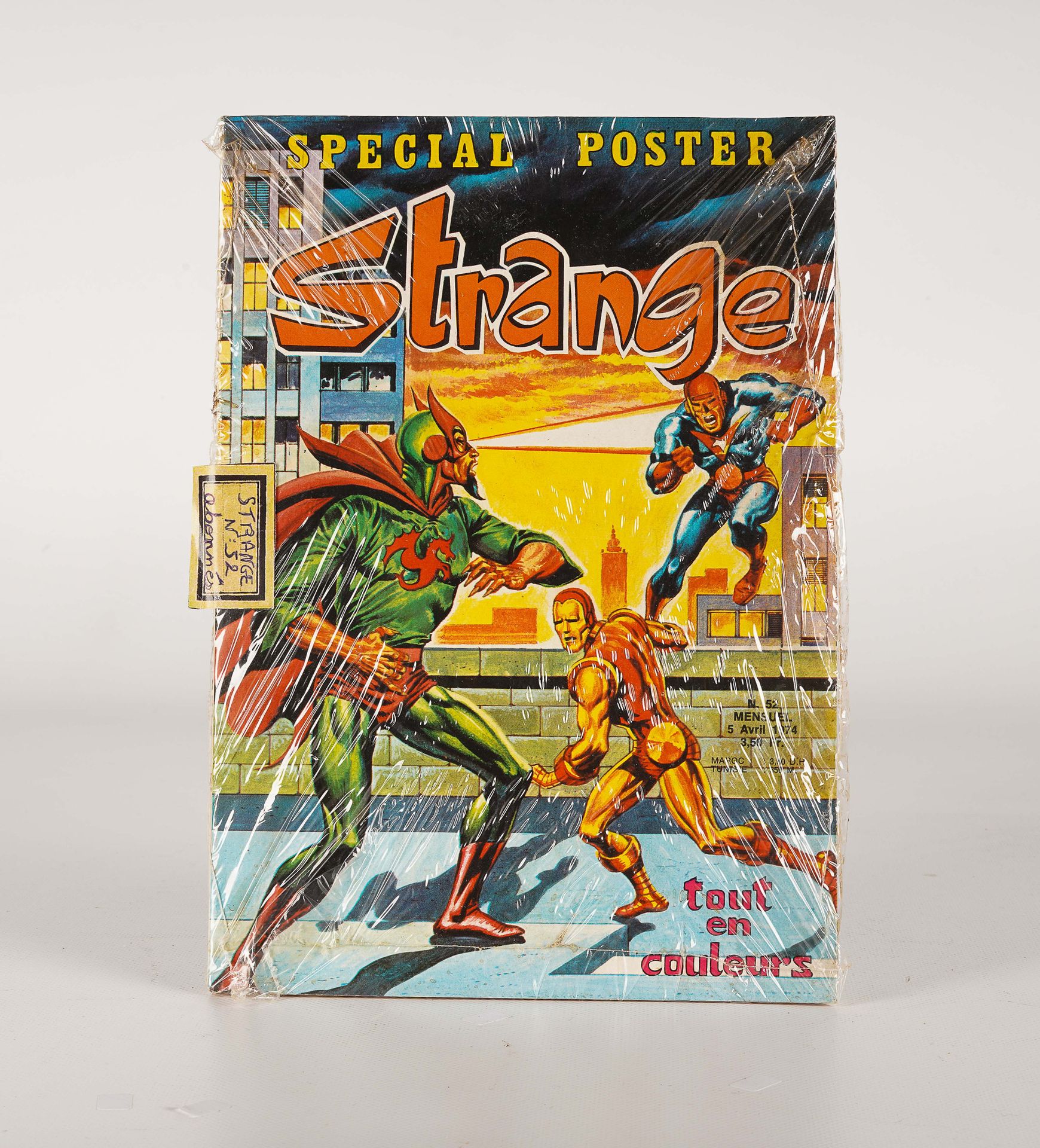 LUG SEMIC, ARCHIVES COMICS Strange 52 tel qu’il apparut en 1974 chez les buralis&hellip;