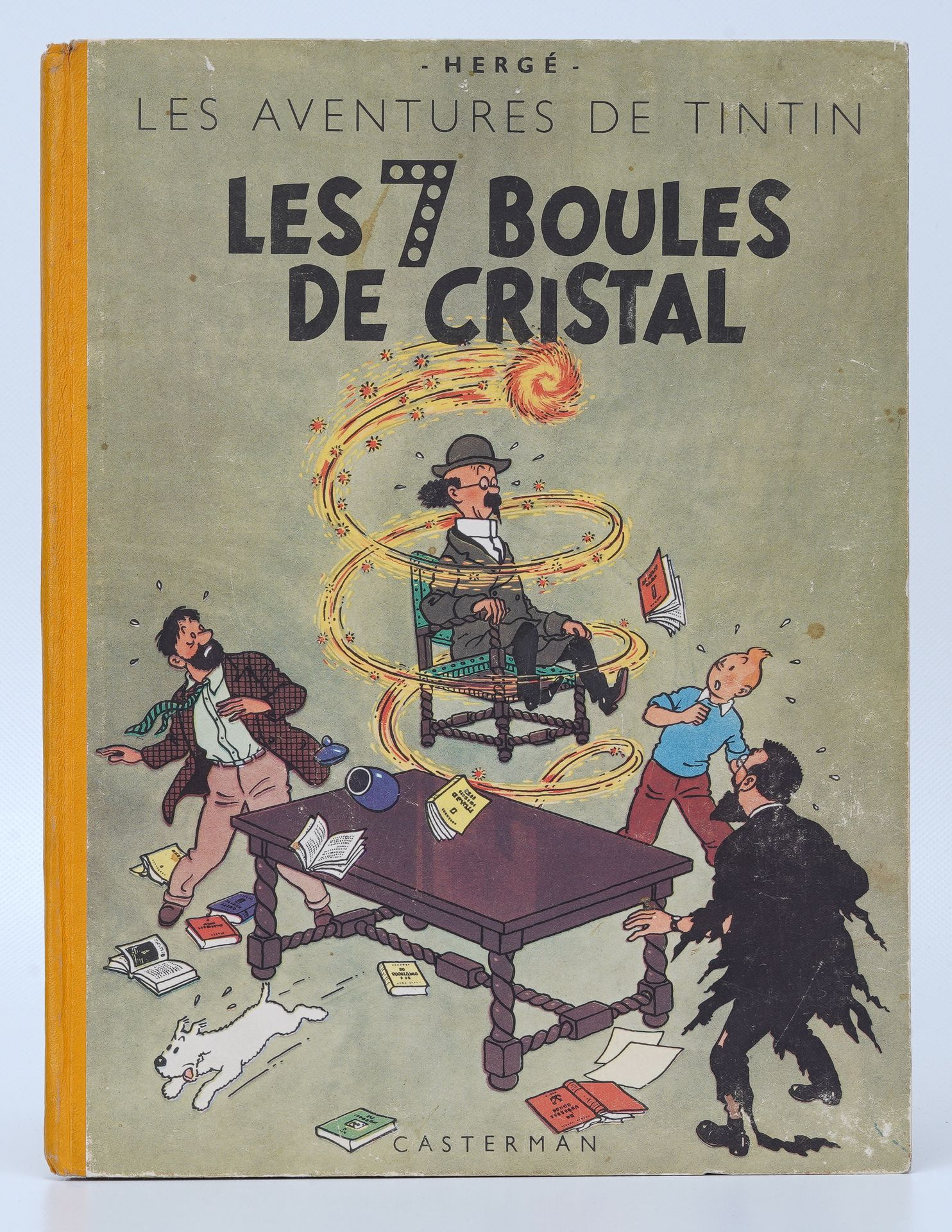 HERGÉ, Georges Remi dit (1907-1983) Tintin T 13, Casterman 1948 , B2 Album in Or&hellip;