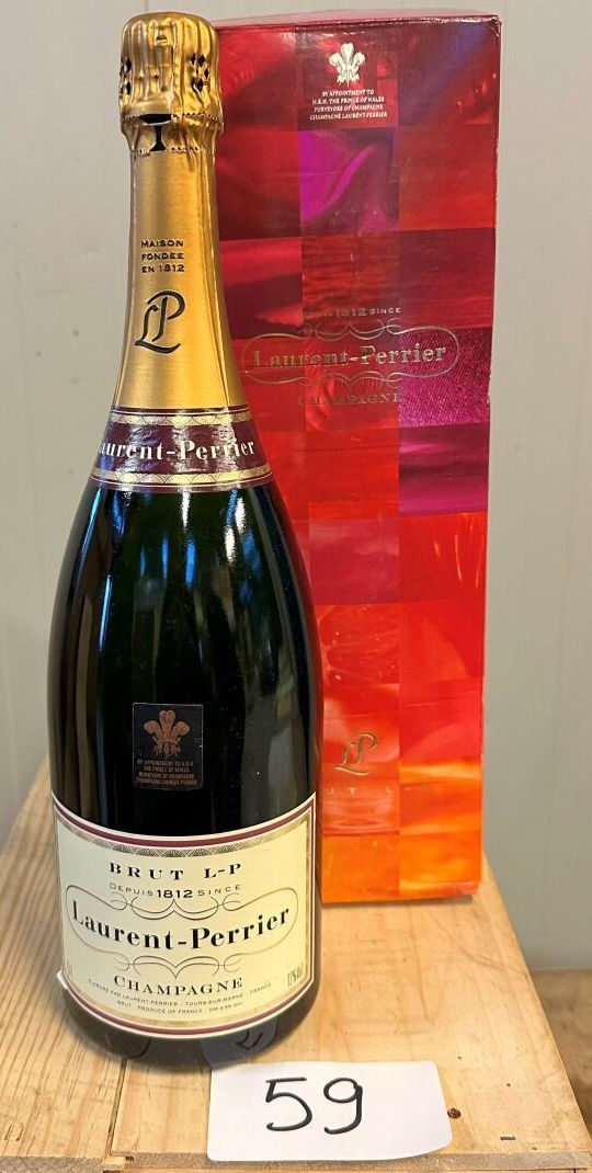 Null 1 magnum Champagne Laurent-Perrier Brut L-P (in a box)