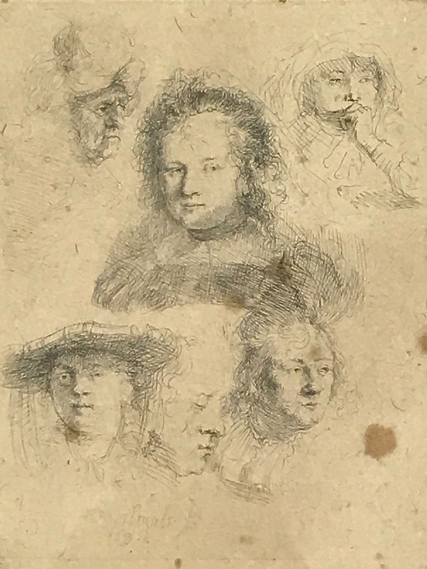 REMBRANDT VAN RIJN 1606-1669 
After REMBRANDT VAN RIJN 1606-1669 




Studies of&hellip;