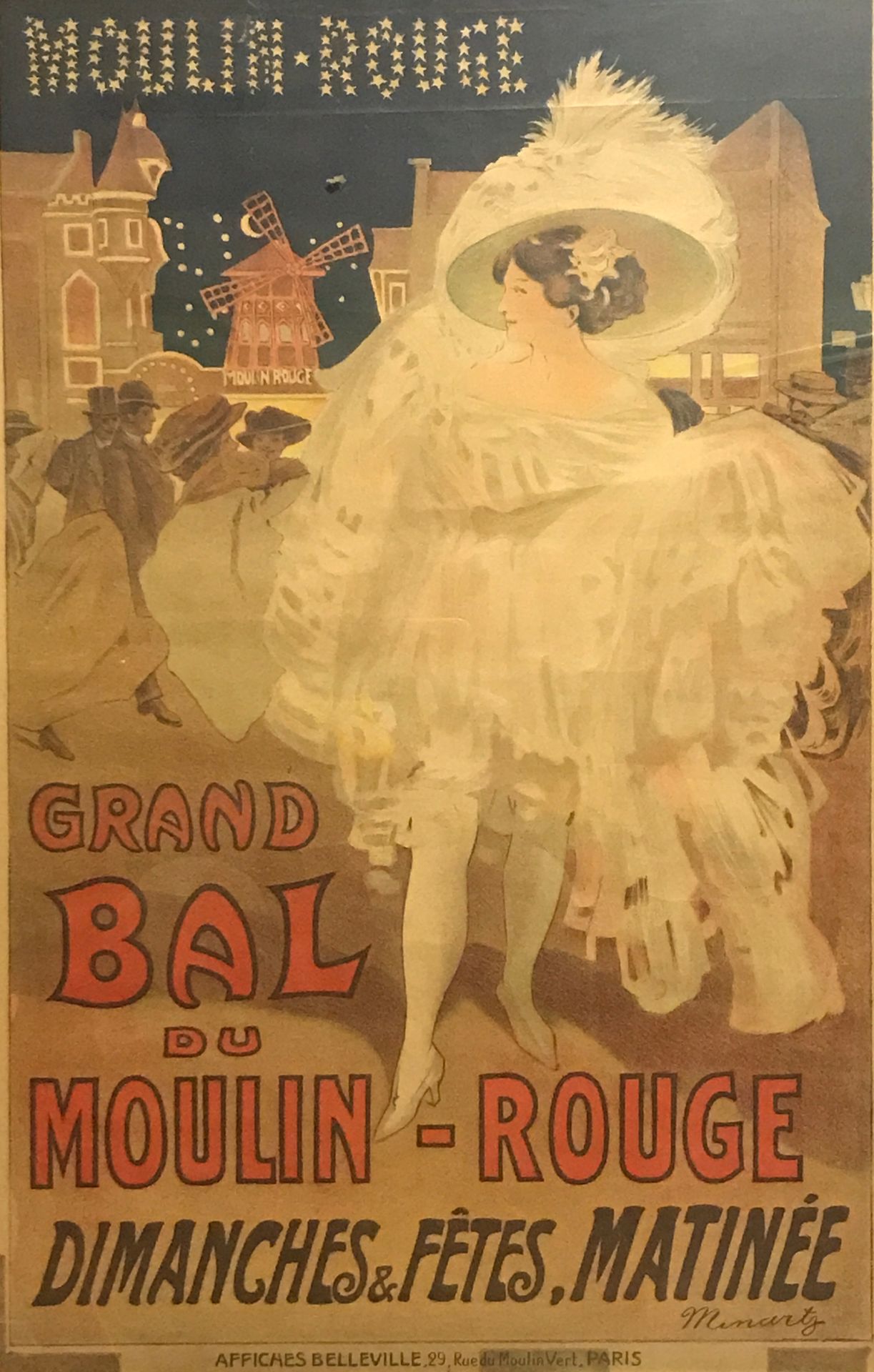 Tony MINARTZ 1873-1944 Tony MINARTZ 1873-1944

"Grand Bal du Moulin-Rouge" (1901&hellip;