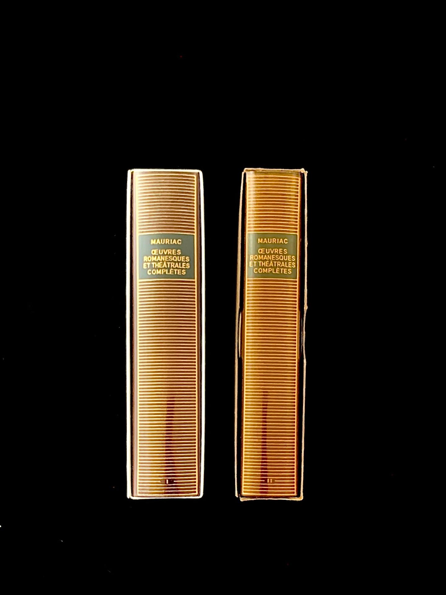 Null Pleiade, MAURIAC, œuvres romanesque et théatrale complets en 2 volumes. Emb&hellip;