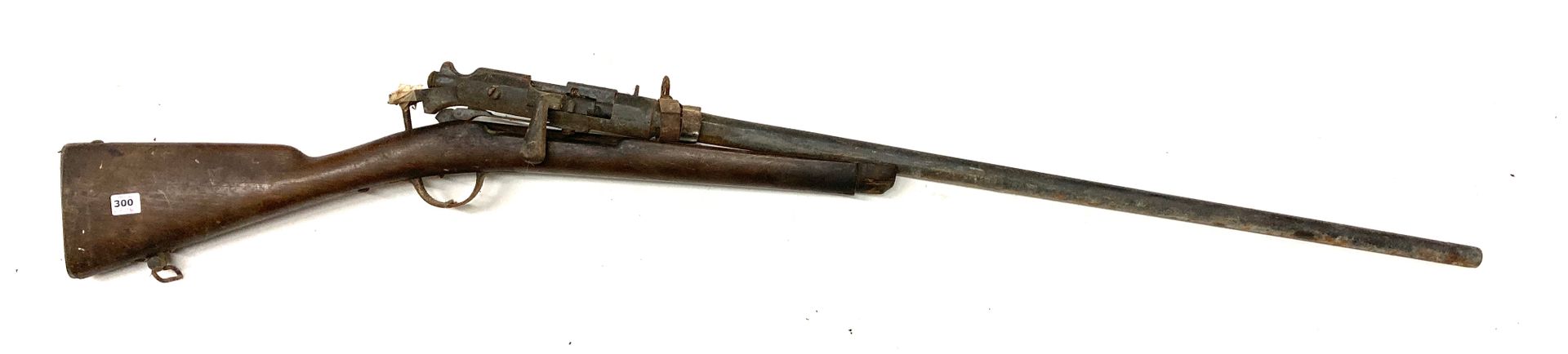 Null mécanisme de fusil réglementaire GRAS modèle 1874 transformé chasse, avec u&hellip;