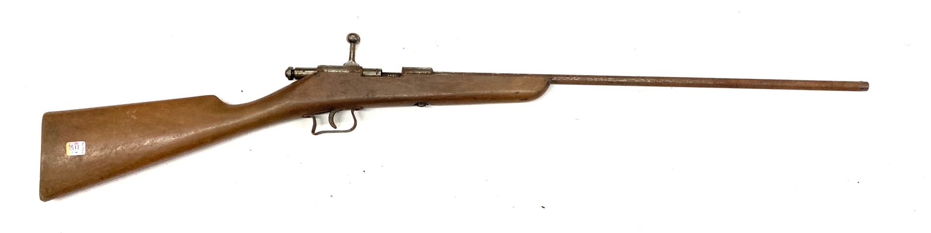 Null carabine de chasse mono coup à verrou, calibre 9 mm Flobert, canon de 56 cm&hellip;