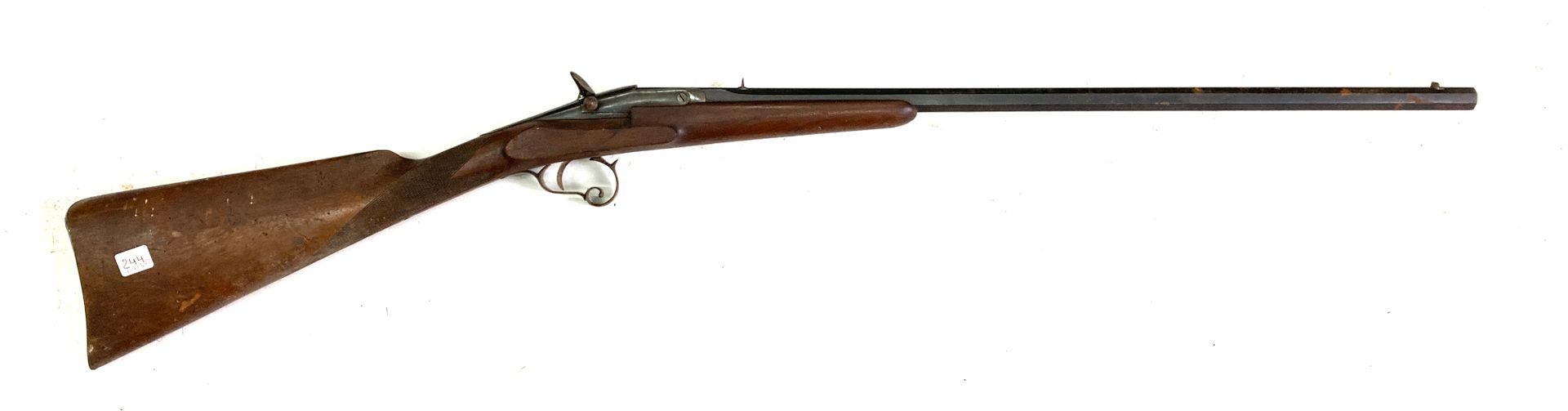 Null carabine système Warnant, calibre 9 mm Flobert, canon à pans de 60,5 cm pon&hellip;