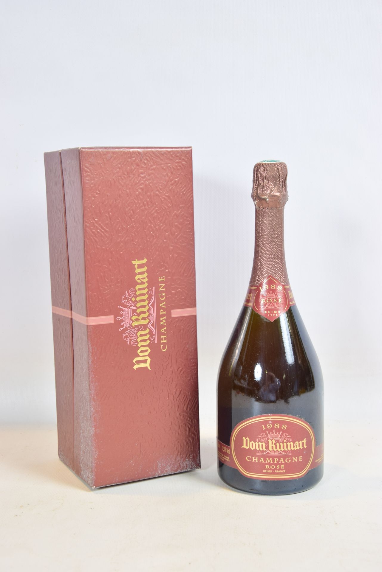 Null 1 Blle Champagne DOM RUINART Rosé 1988

	Presentation and level, impeccable&hellip;