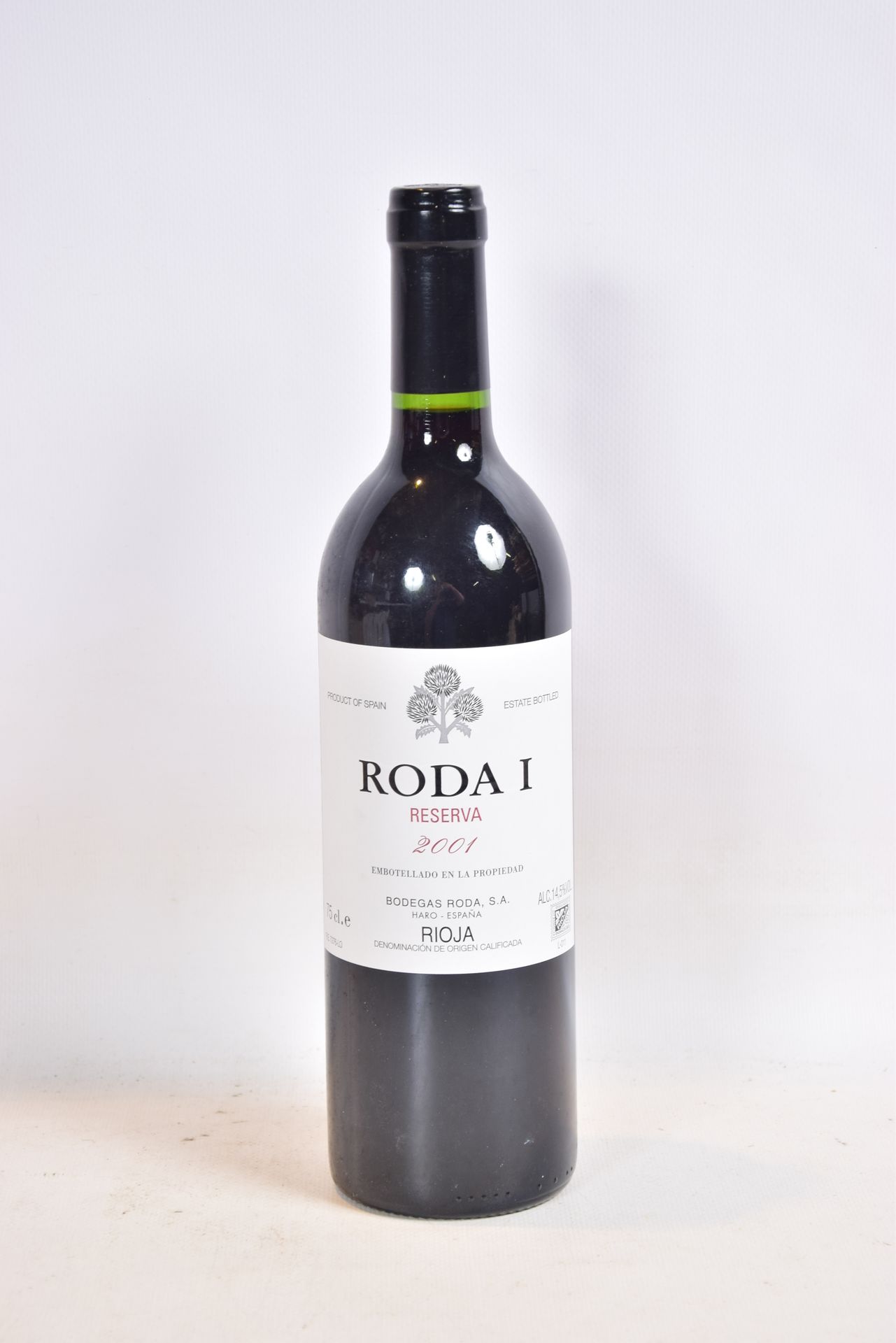 Null 1 Blle	Rioja RODA 1 Reserva mise Bodegas Roda (Espagne)		2001

	Présentatio&hellip;