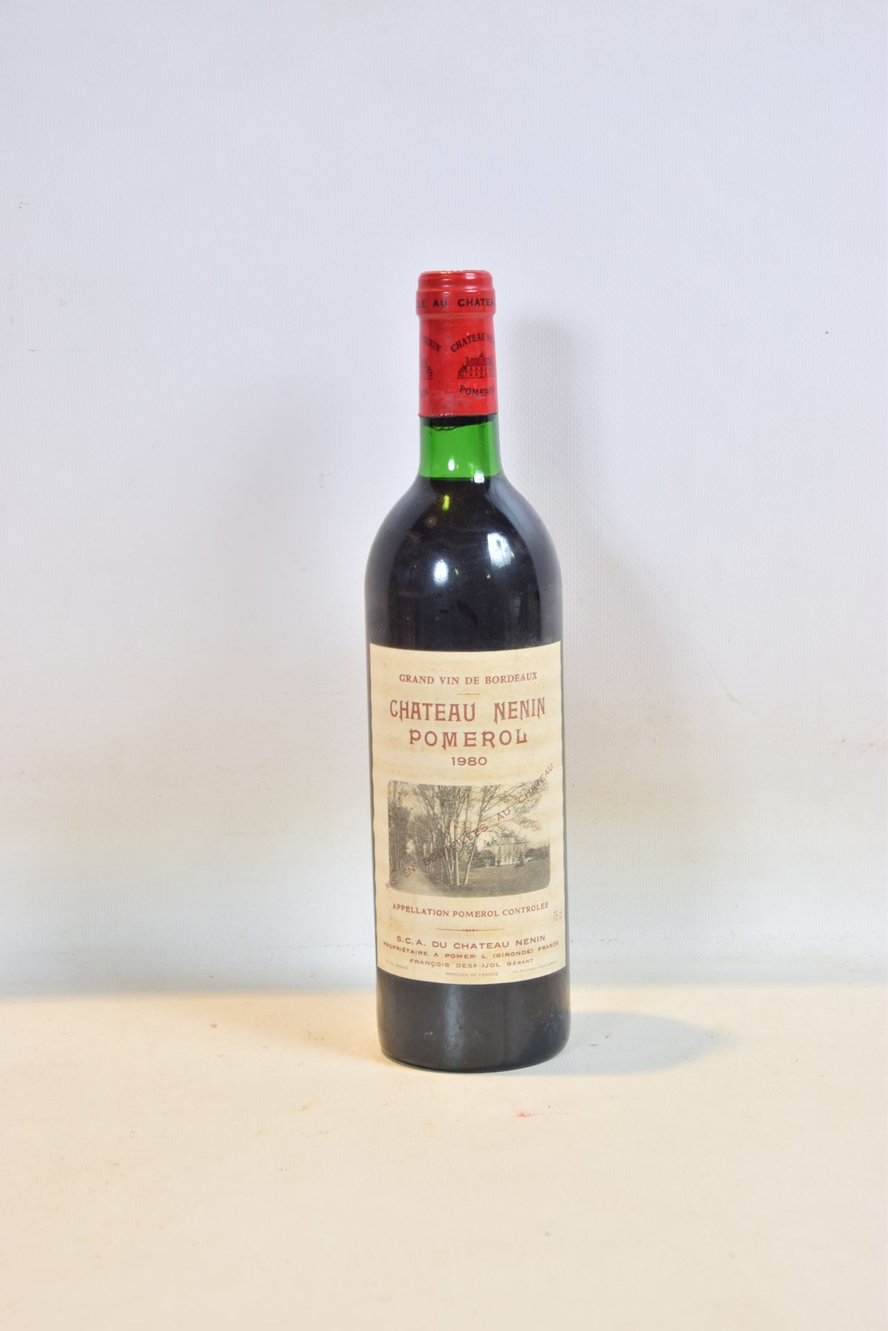 Null 1 Blle CH. NÉNIN Pomerol 1980

	And. A little faded and a little stained. N&hellip;