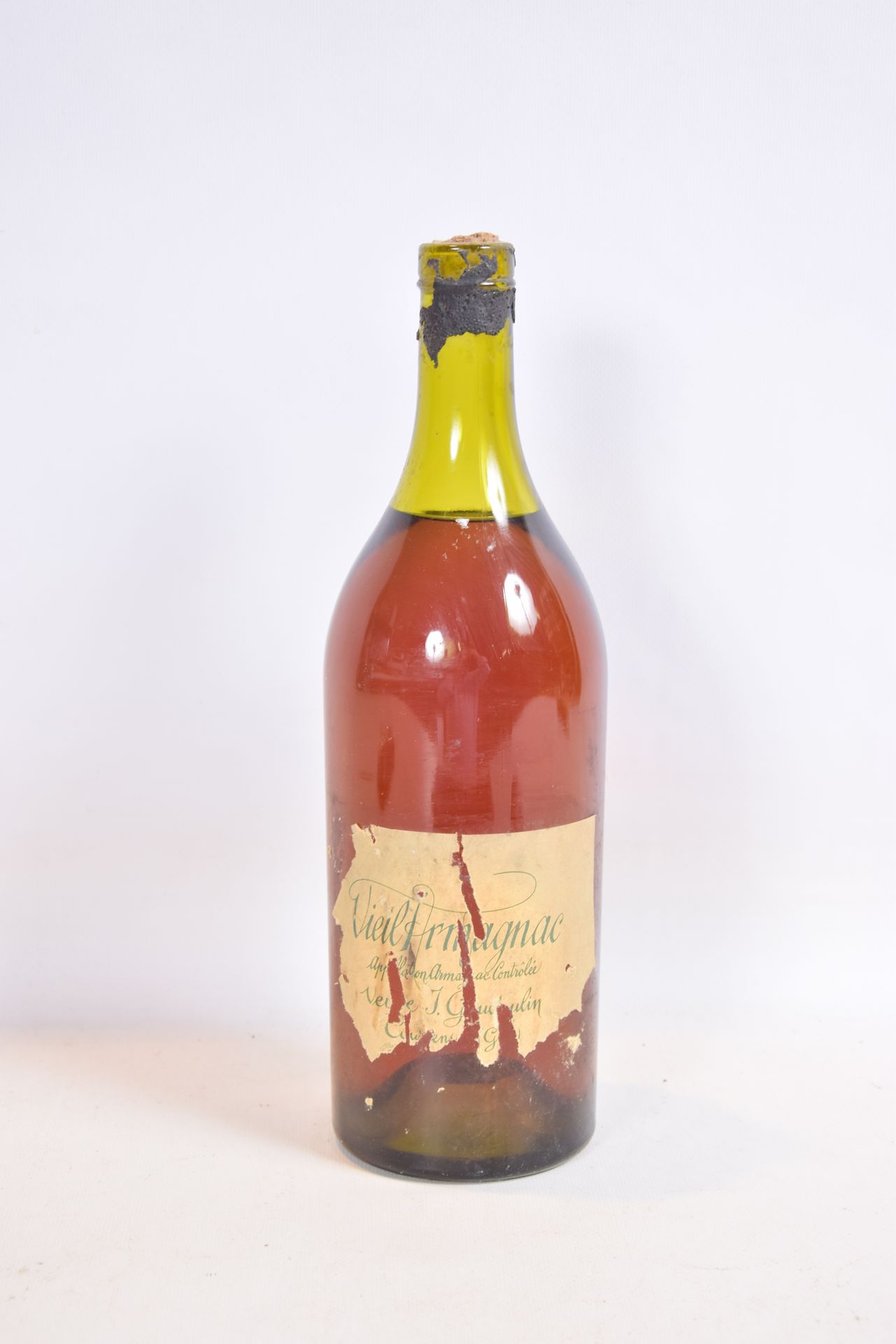 Null 1 Mag VIEIL ARMAGNAC mise Veuve Goudoulin Mill. ?

	Missing collar. Stained&hellip;