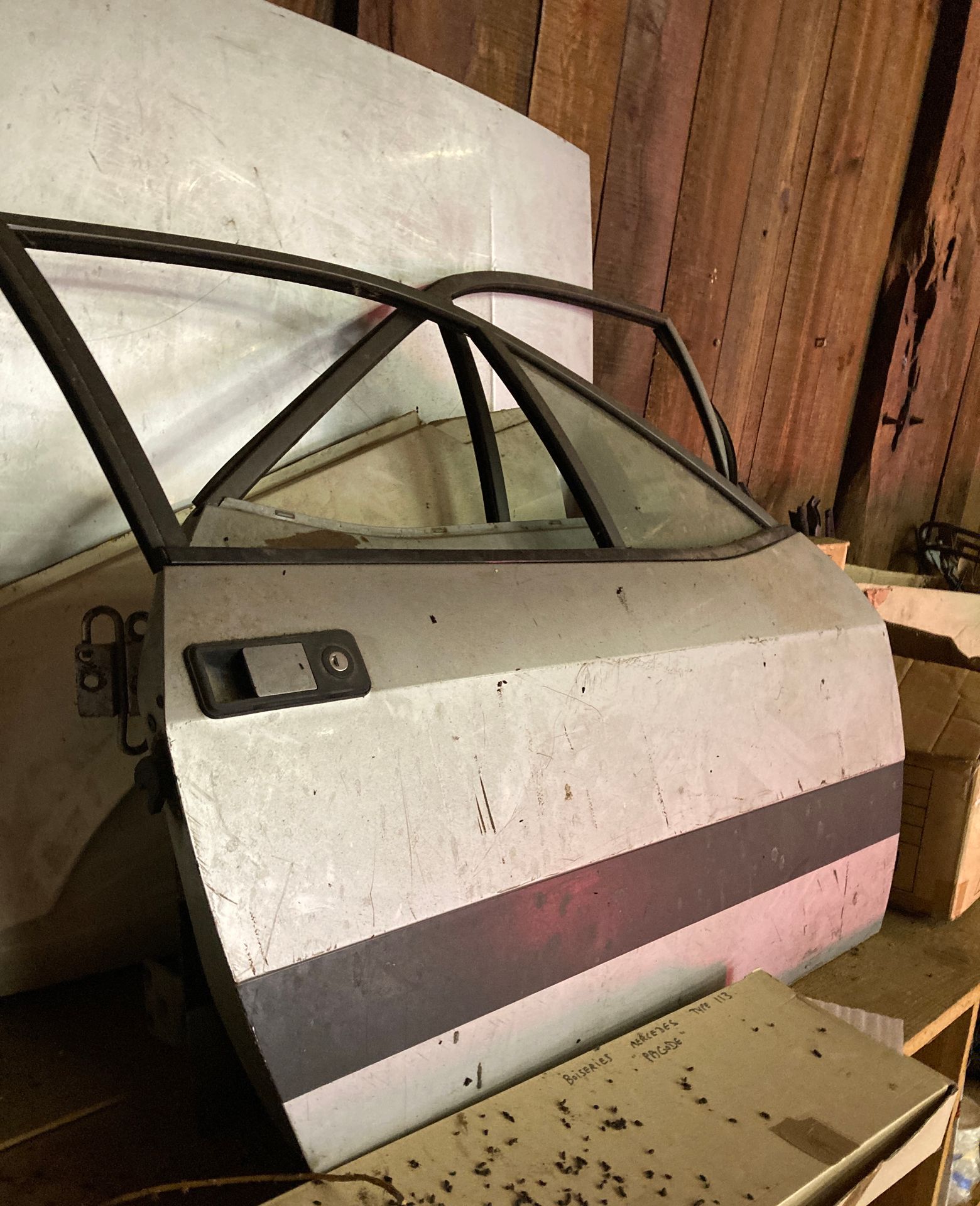 Null Two grey LANCIA Montecarlo L and R coupe doors, free of bumps and rust, and&hellip;