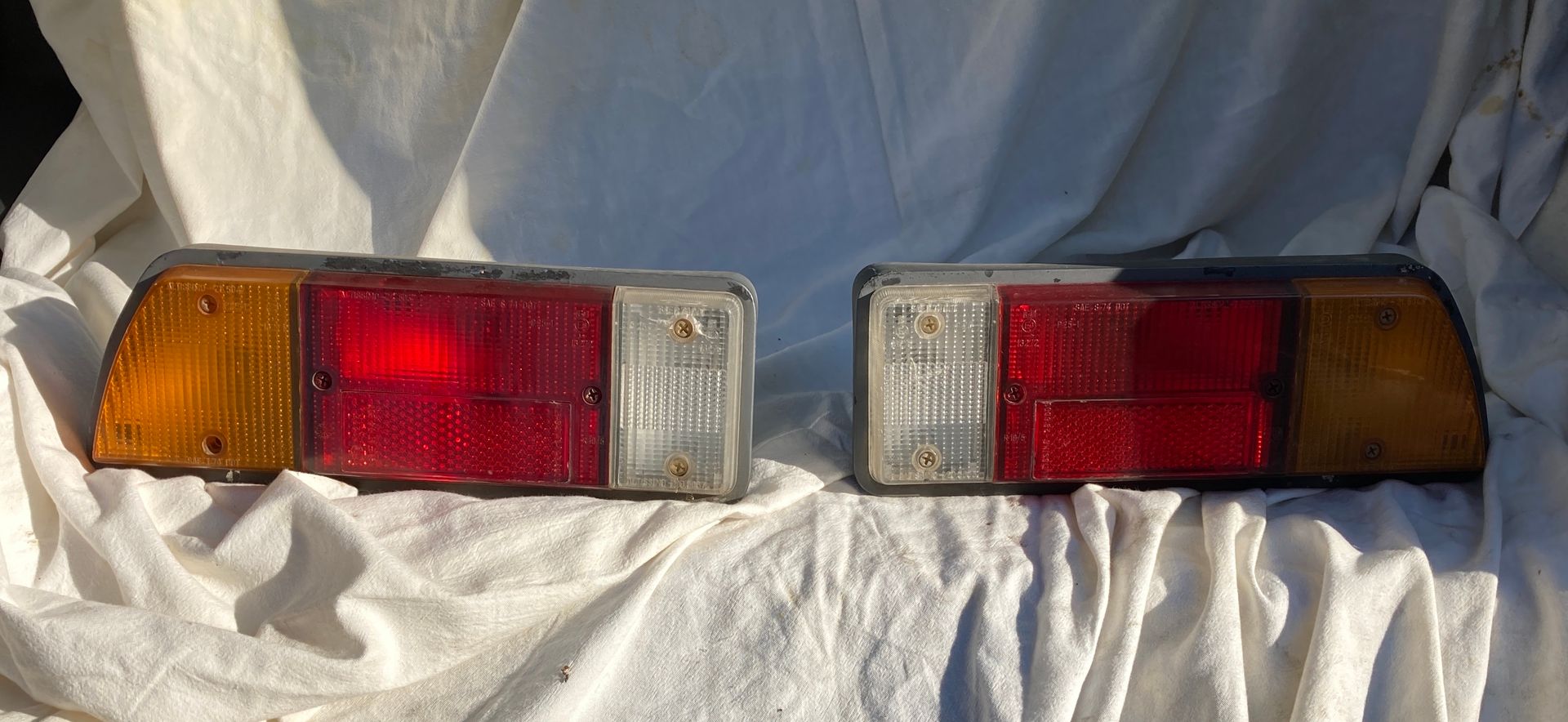 Null Two rear lights, LANCIA Montecarlo coupe. Perfect.