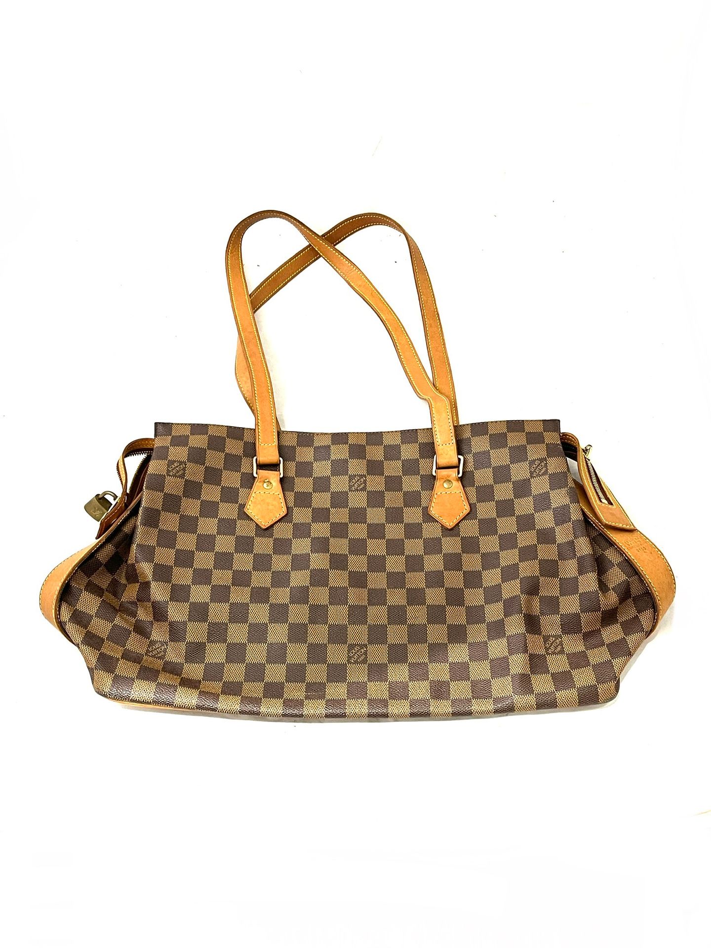 Null LOUIS VUITTON - "Chelsea" Shopping Bag - "Chelsea" tote Checkered canvas, g&hellip;
