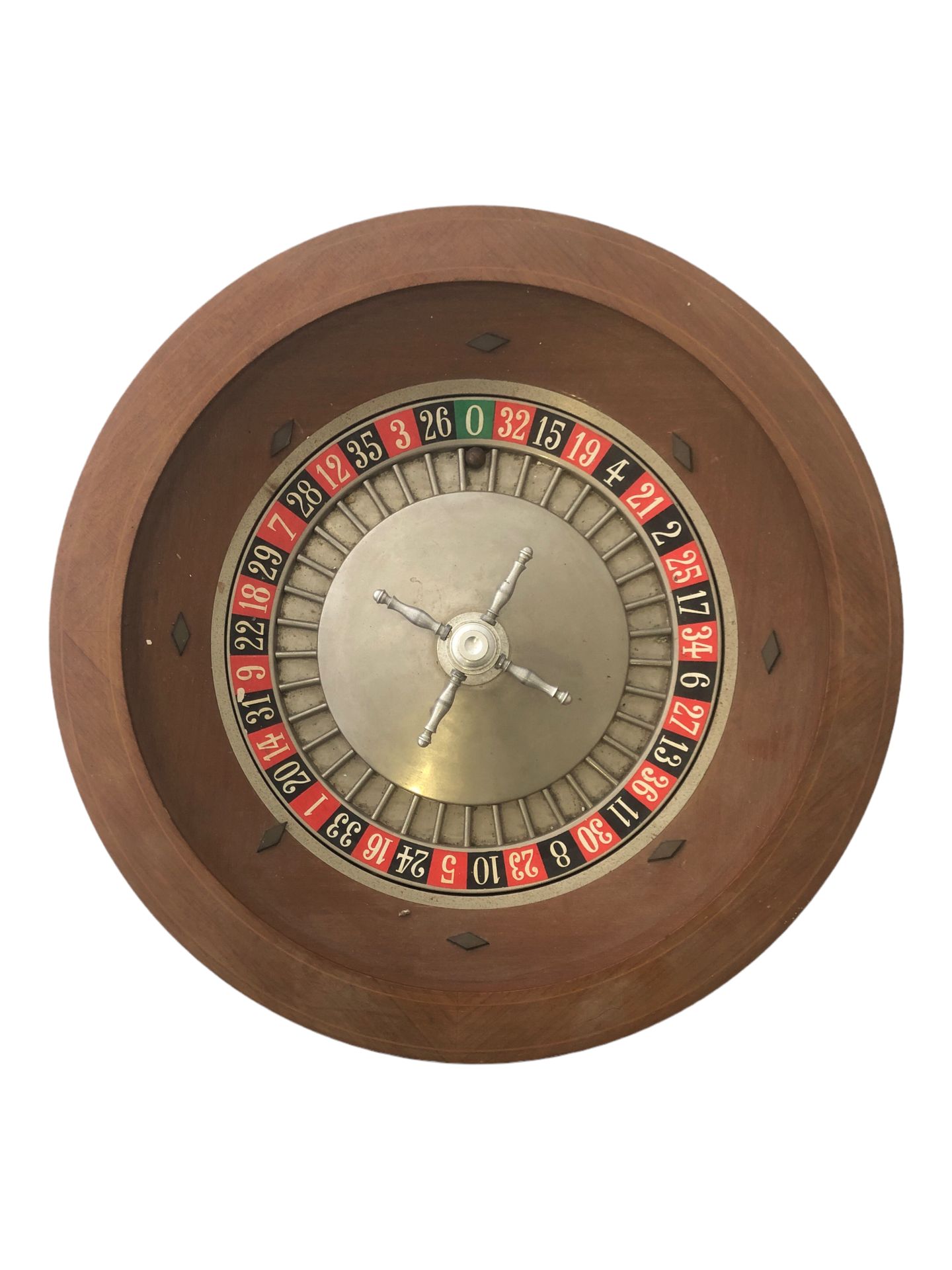 Null JAL

Professional casino roulette wheel made of wood.

A chip rake and vari&hellip;