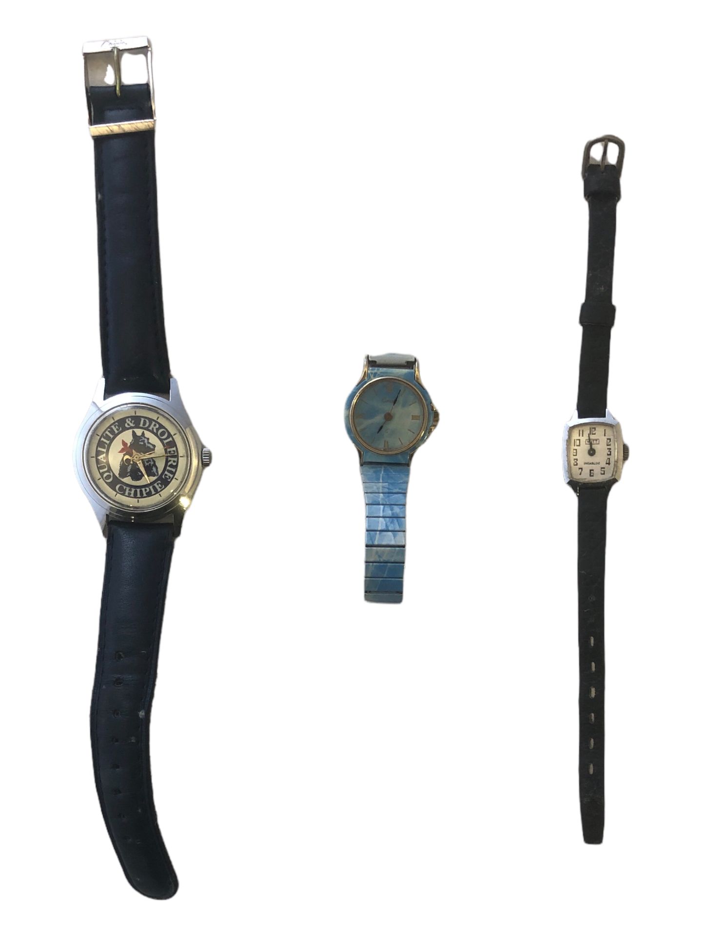 Null A set of three fancy watches