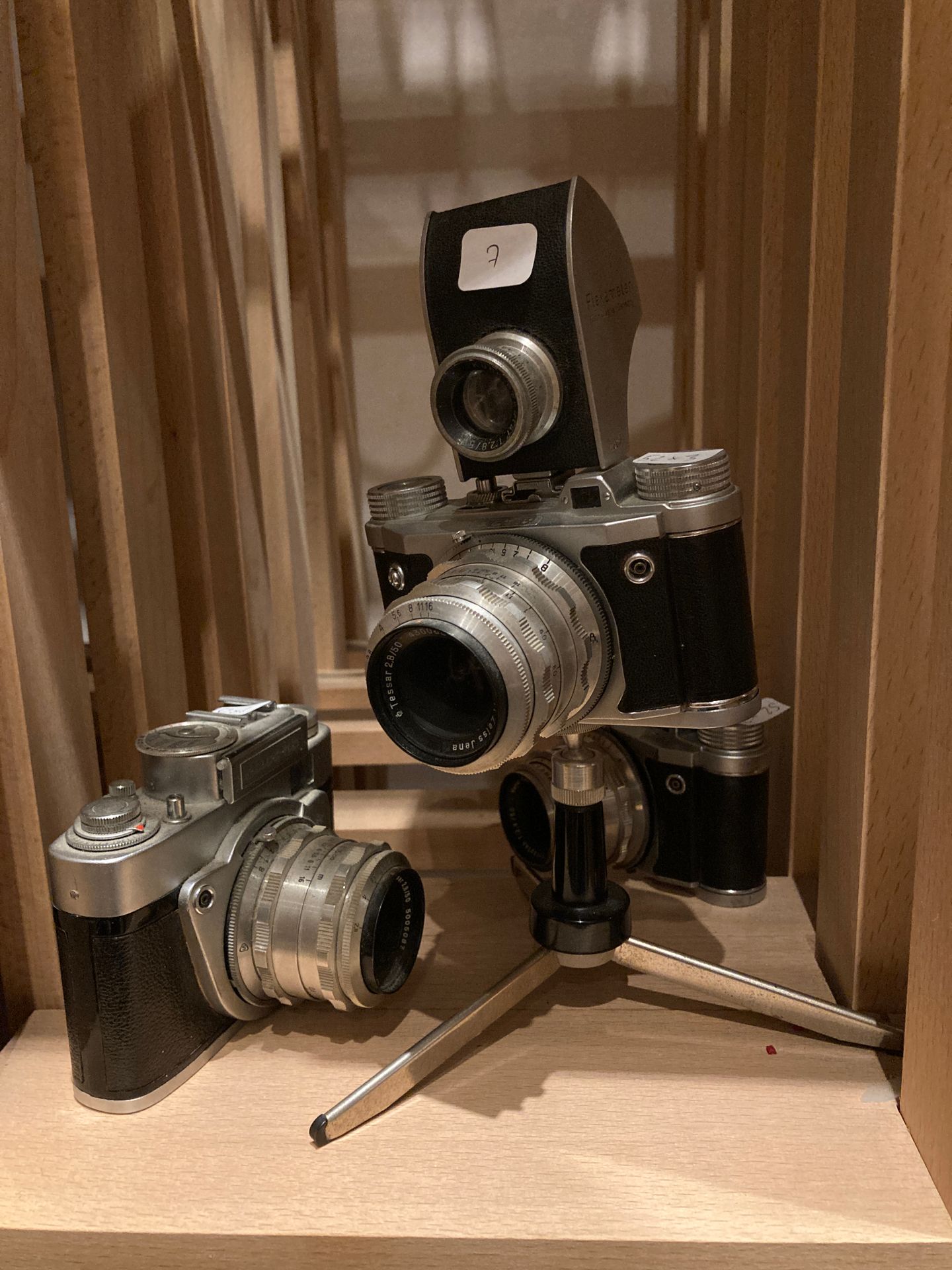Null Set of three miscellaneous Altix cameras: Altix camera with 2.8/50 mm Tessa&hellip;