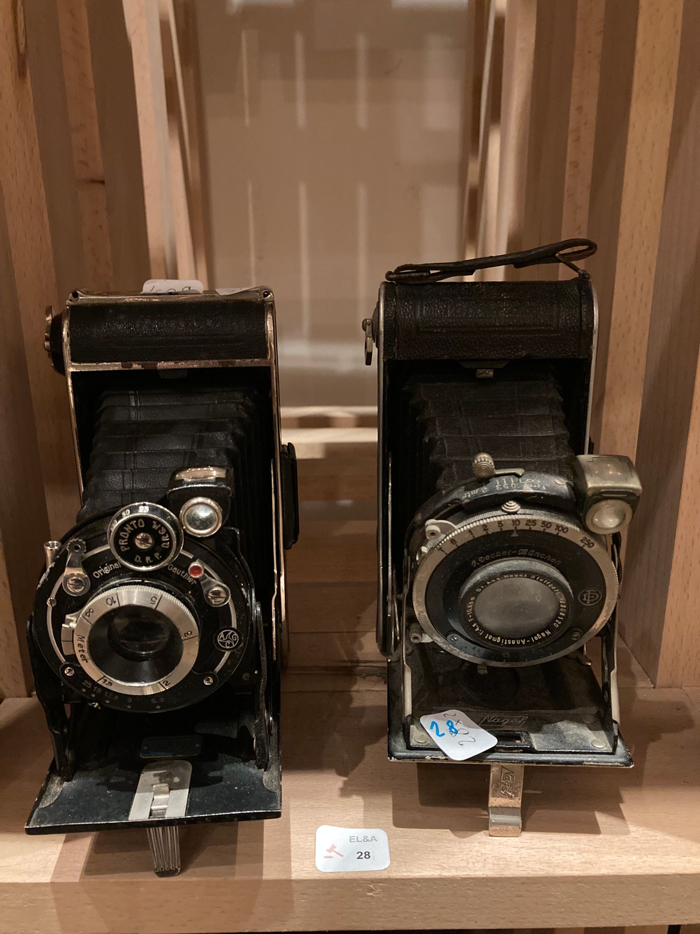 Null Set of two various bellows devices