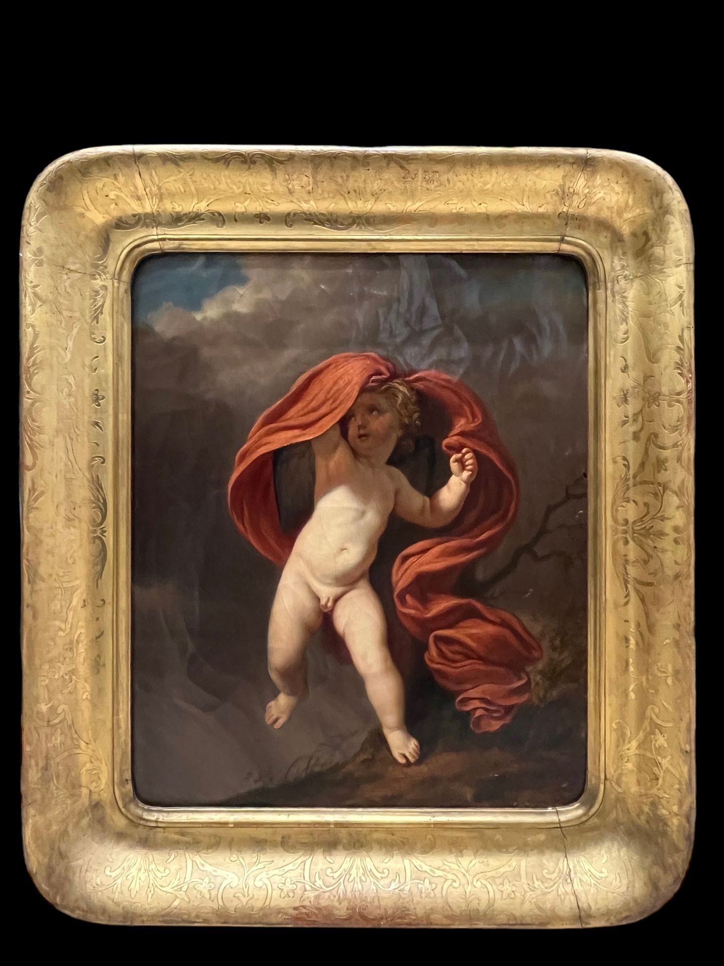 Null 让-巴普蒂斯特-埃米尔-贝朗热
Jean Baptiste Antoine Emile BERANGER 1814-1883
普托
布面油画，右下方有&hellip;