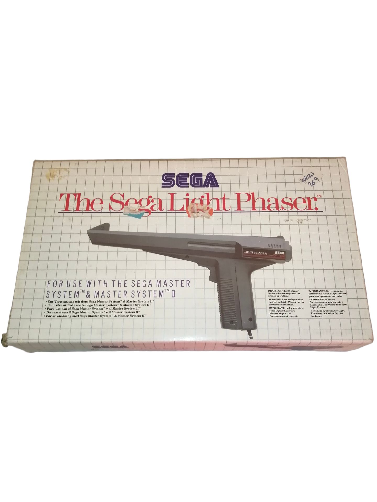 Null SEGA - Sega Light Phaser Master System - 
Scatola in buone condizioni,
(Nes&hellip;
