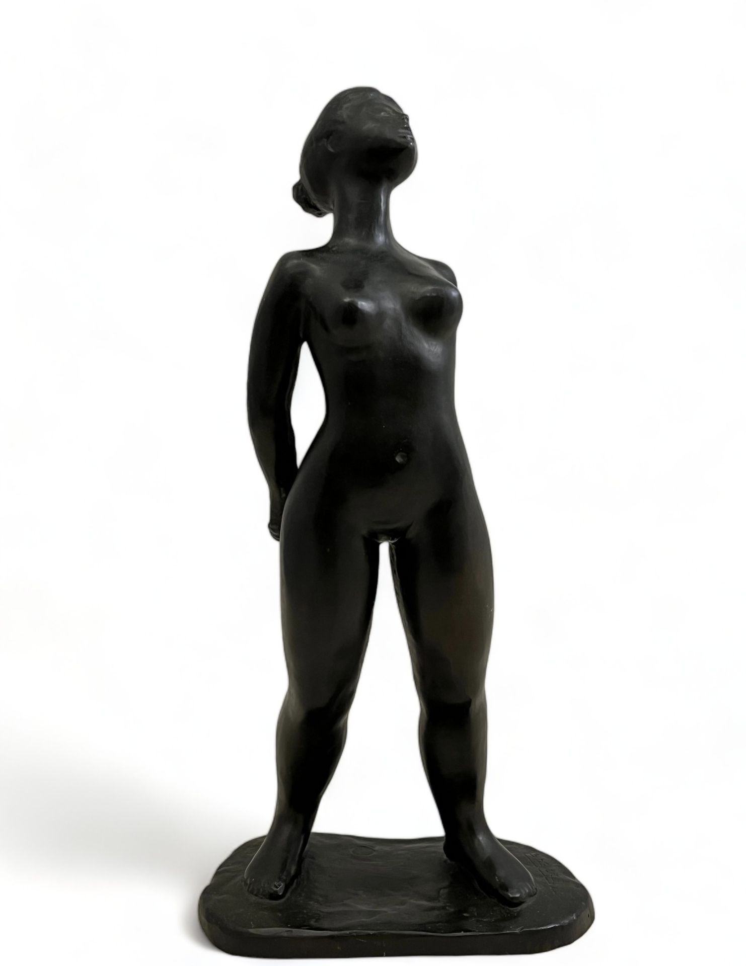 Null JEAN TERRIERE, né en 1934
"Florence"
Bronze à patine brune
Fonte à la cire &hellip;