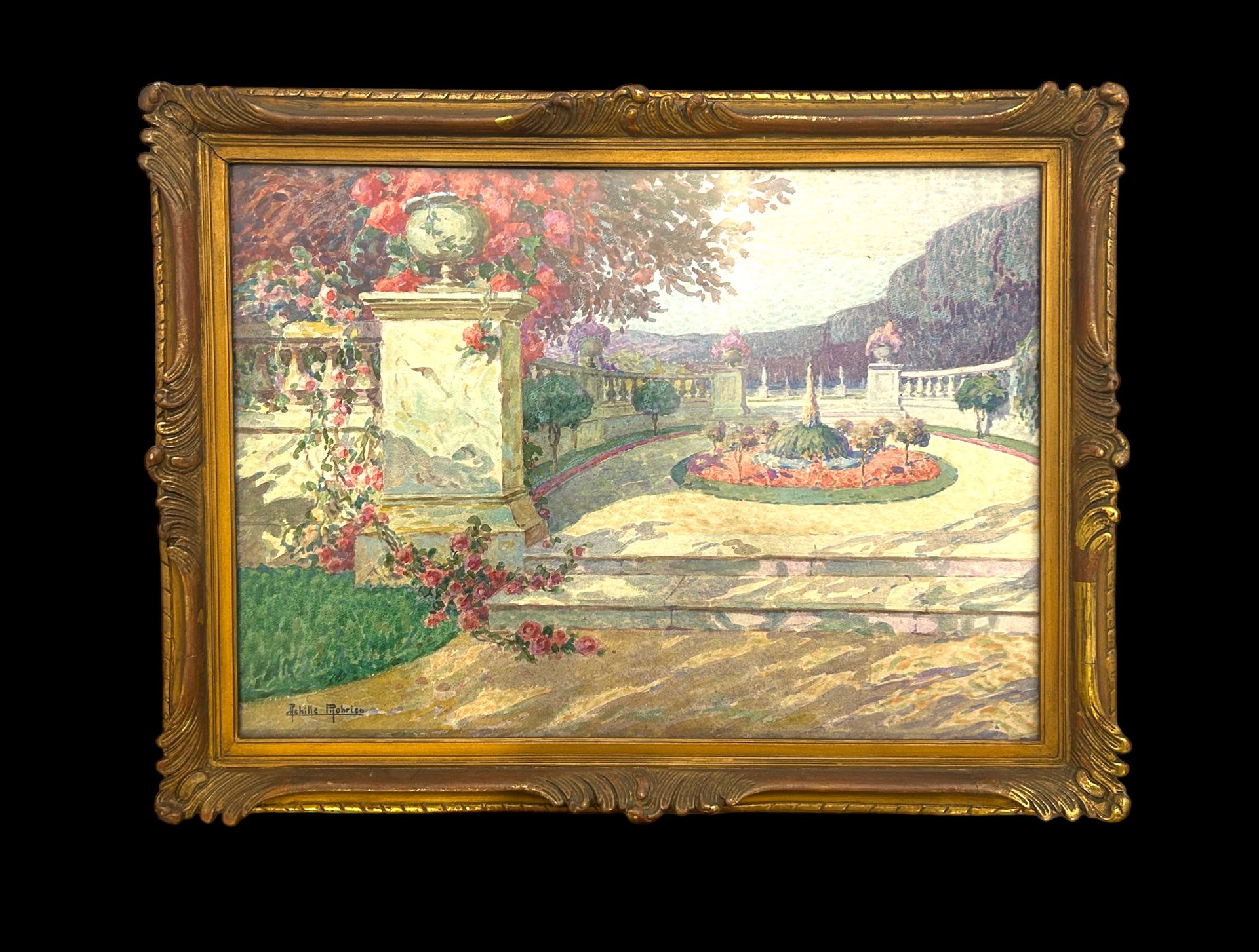 Null Achille MOHRIEN 1873-1945
Parc en fleurs
Jardin des plantes ou du Luxembour&hellip;