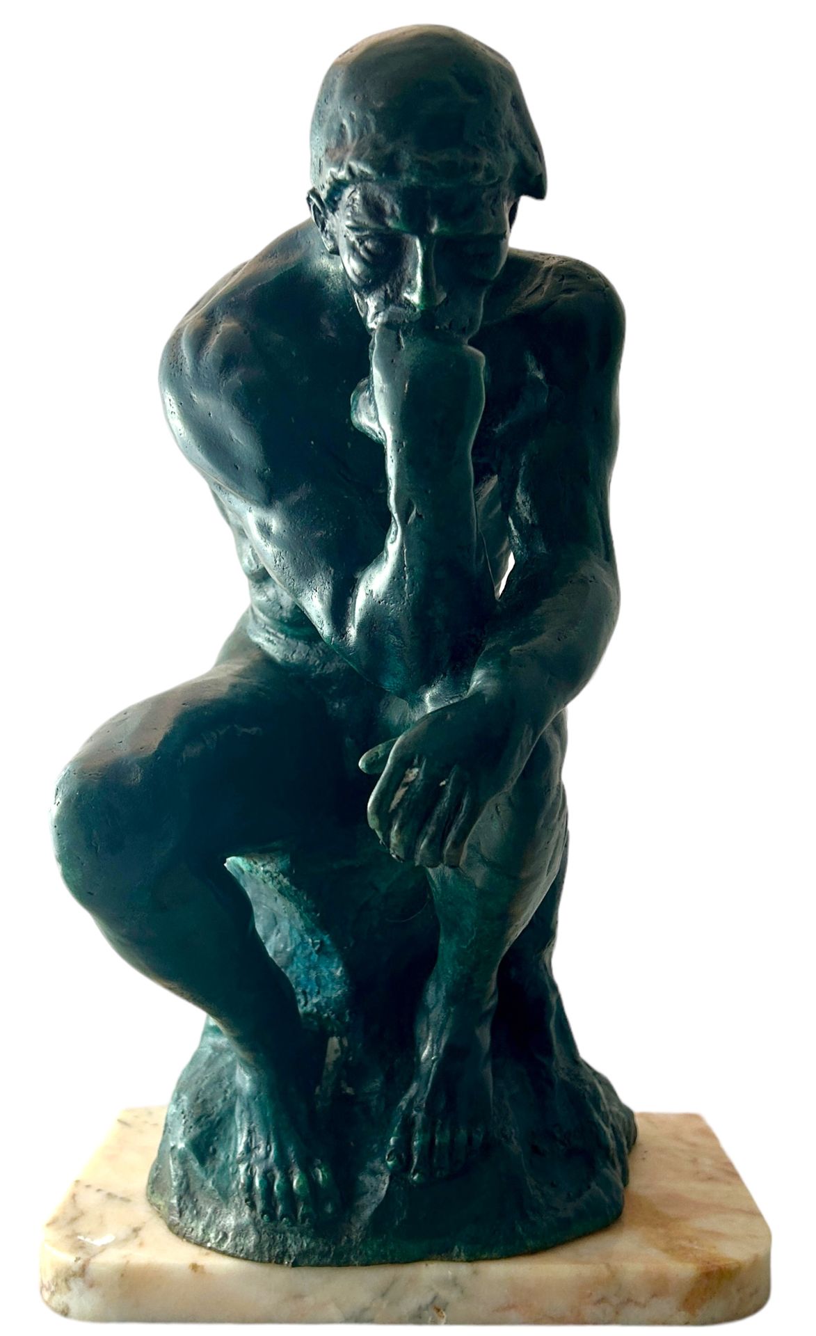 Null D’après Auguste RODIN 1840-1917
Le penseur
Sculpture en bronze à patine ver&hellip;