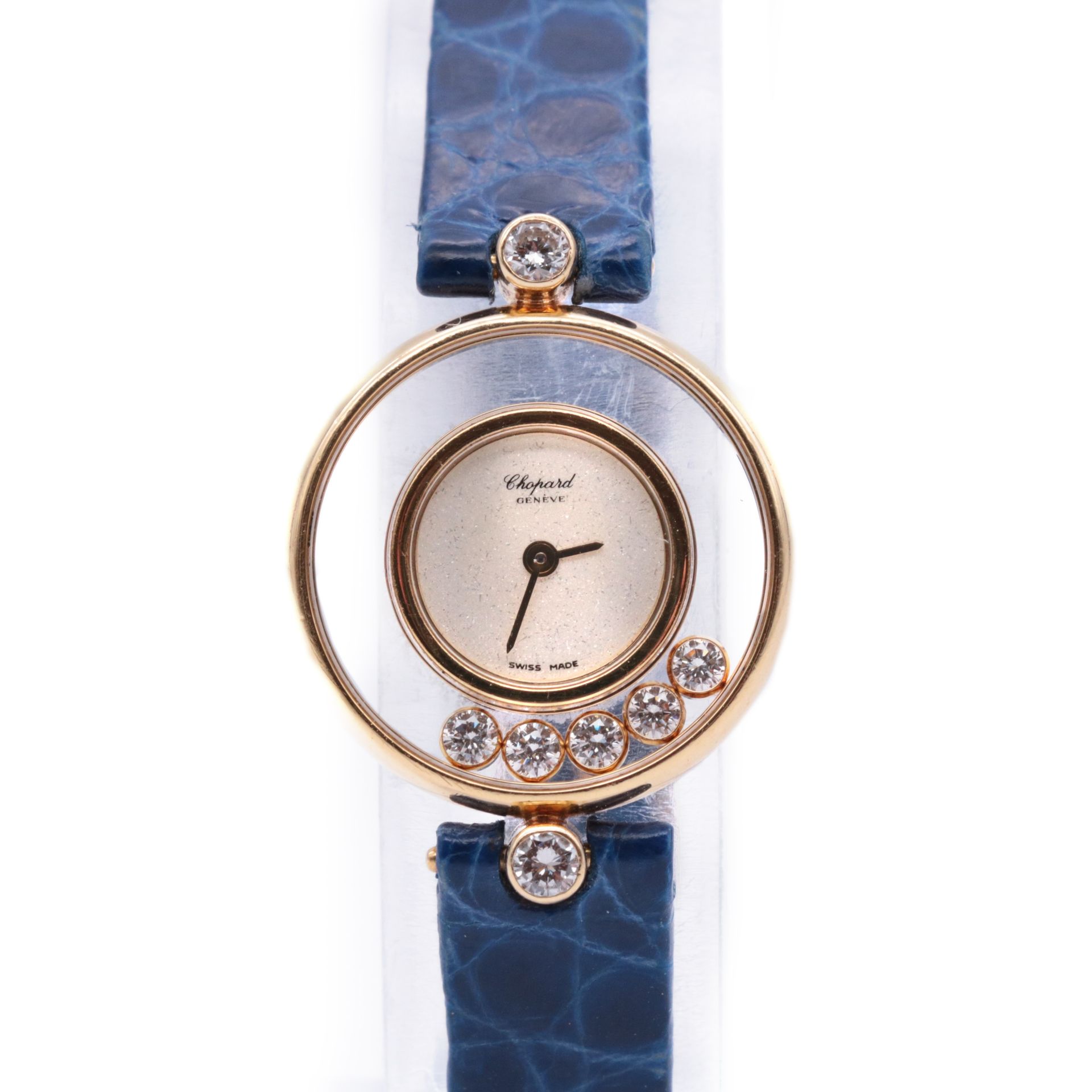 Montre Chopard, Happy Diamonds Icons The case in 18 ct yellow gold, signed

The &hellip;