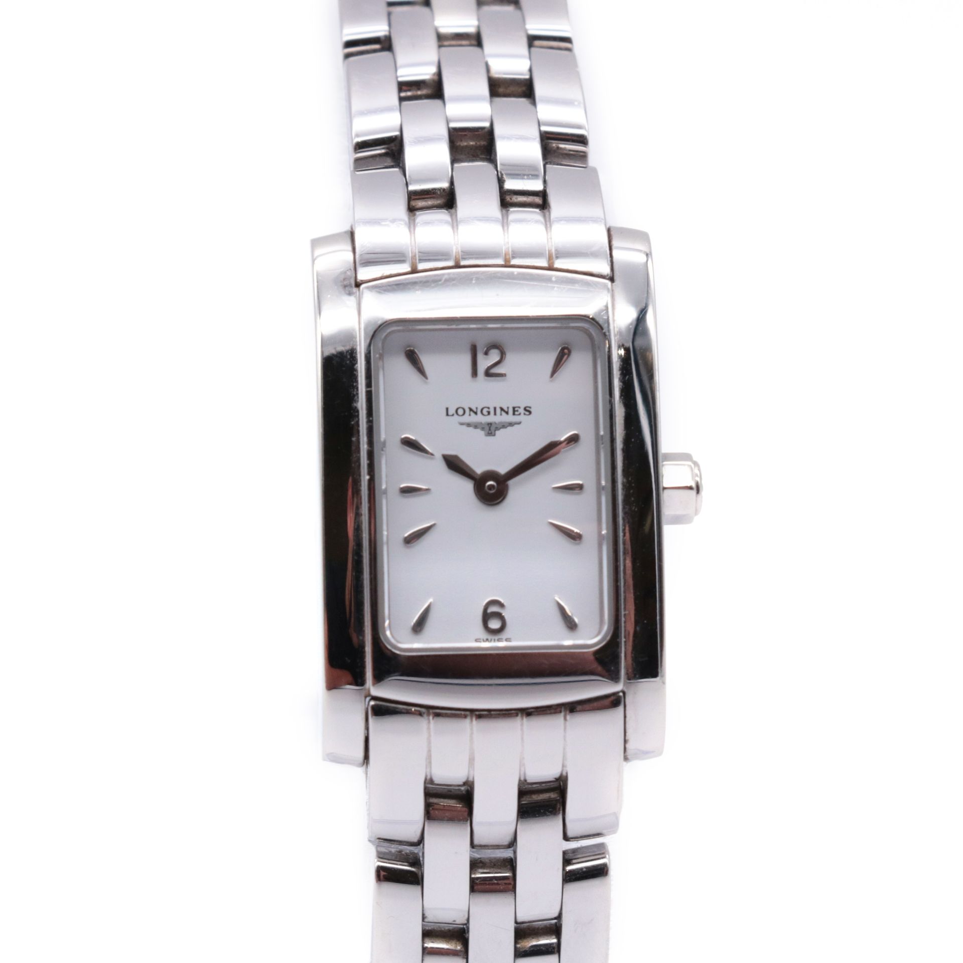 Montre Longines, Dolce Vita The steel case, signed

Rectangular dial with white &hellip;
