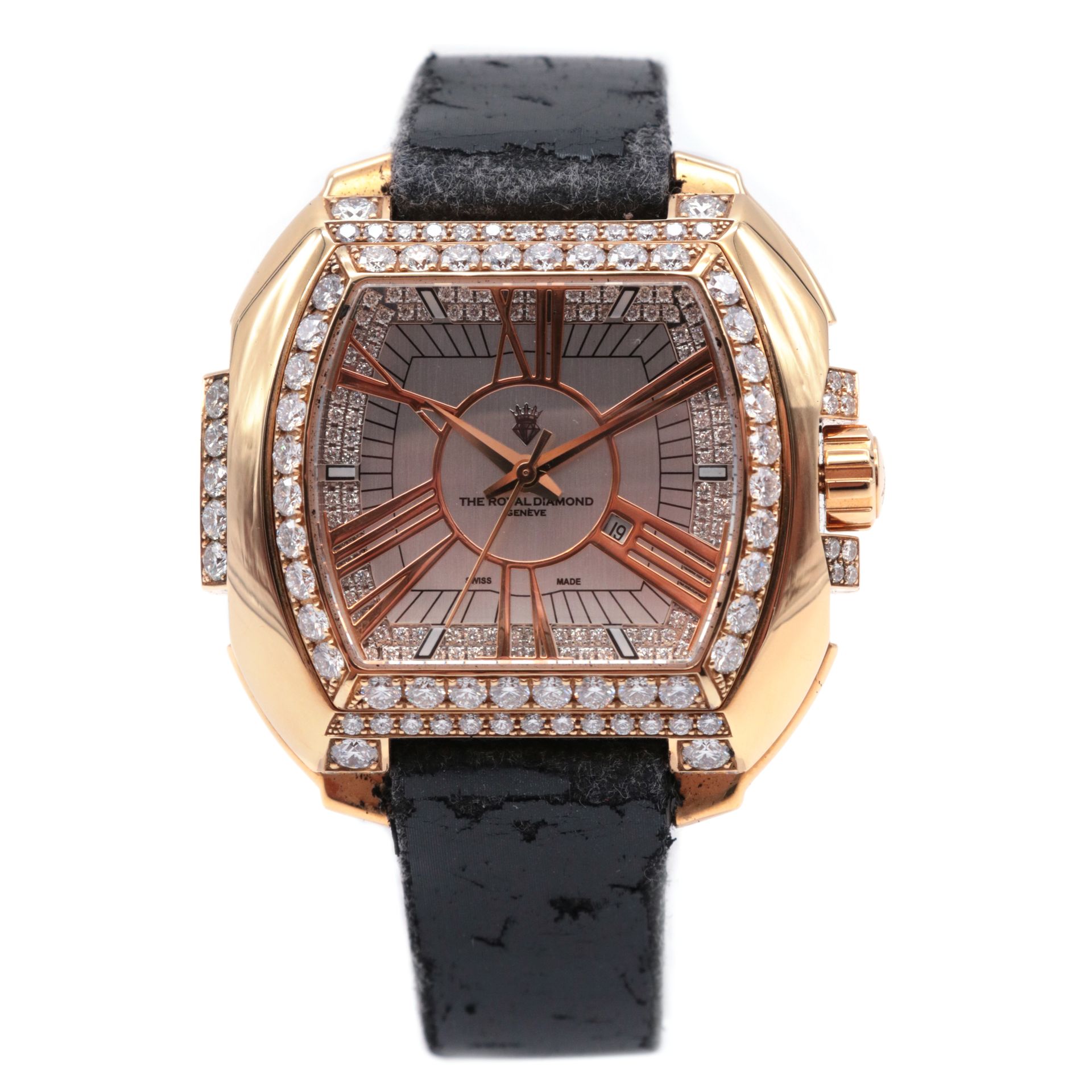 Montre The Royal Diamond by CHATILA, Lady Tempo The strong case in 18K yellow go&hellip;