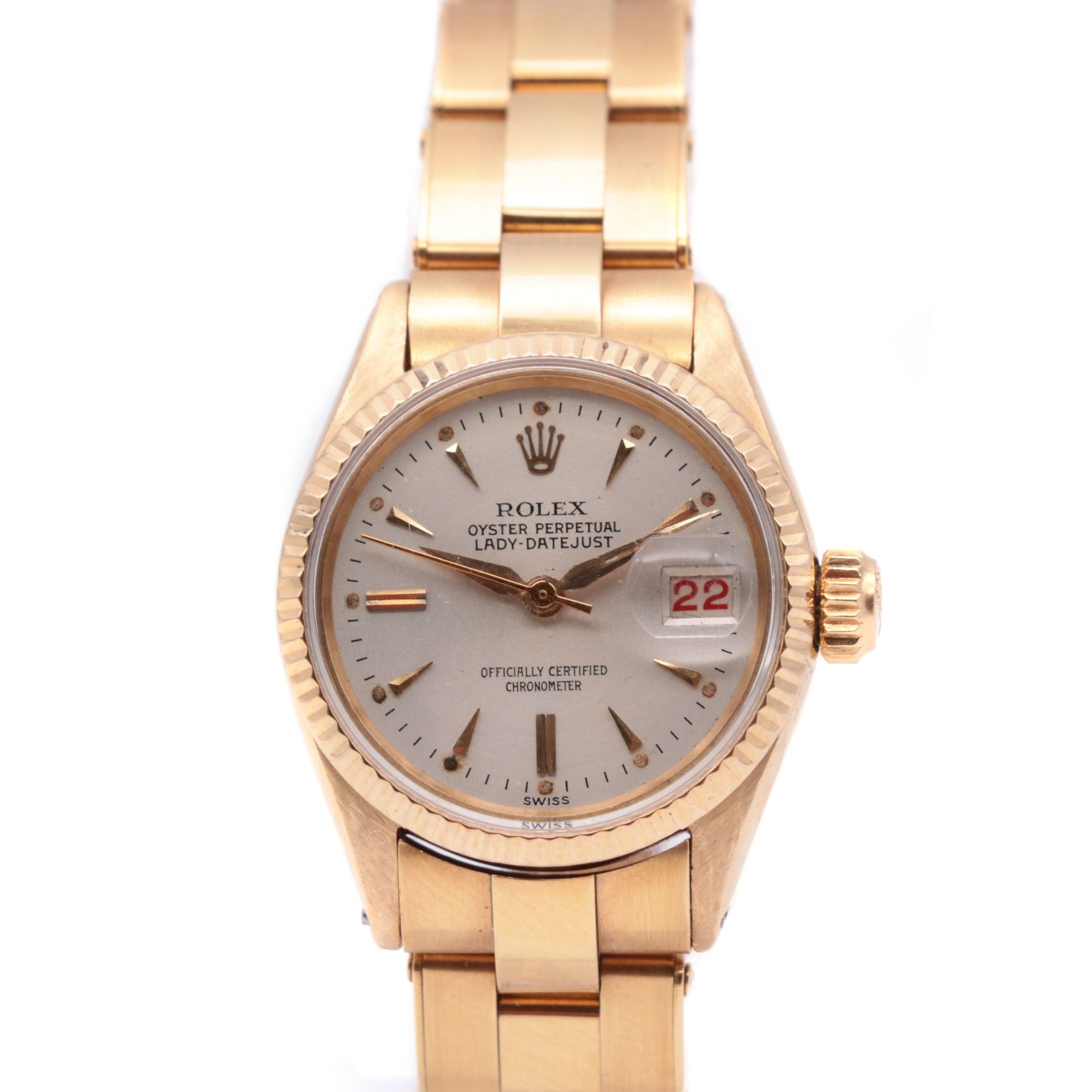 Montre Rolex, Oyster Perpetual Datejust The case in 18 ct yellow gold

The circu&hellip;