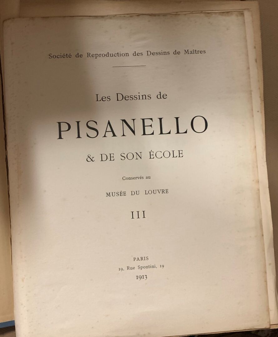 Null 大师画的复制协会。皮萨奈罗和他的学校。巴黎，1930年，第3卷