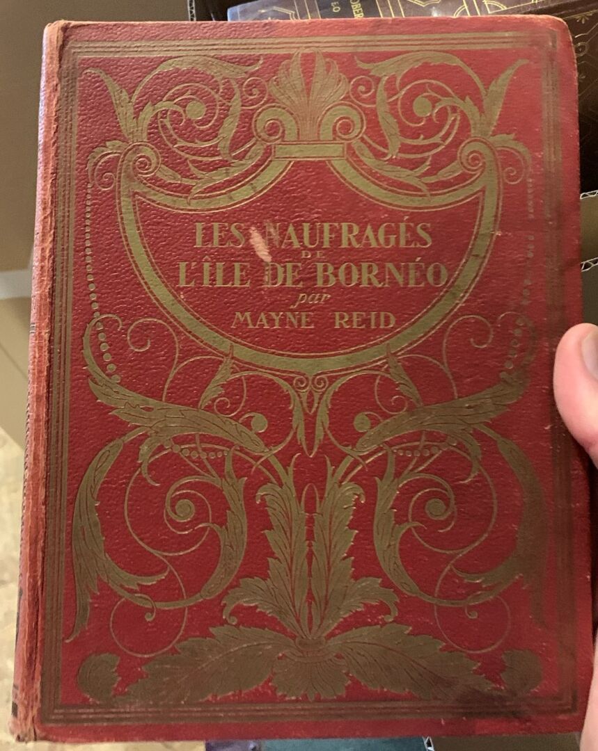 Null Mayne Reid. Les naufragés de l'île de Bornéo. Paris, Hachette, 1935
