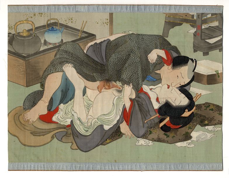 Null [Artiste non identifié]. Shunga [Images du Printemps], Japon, vers 1900. 3 &hellip;