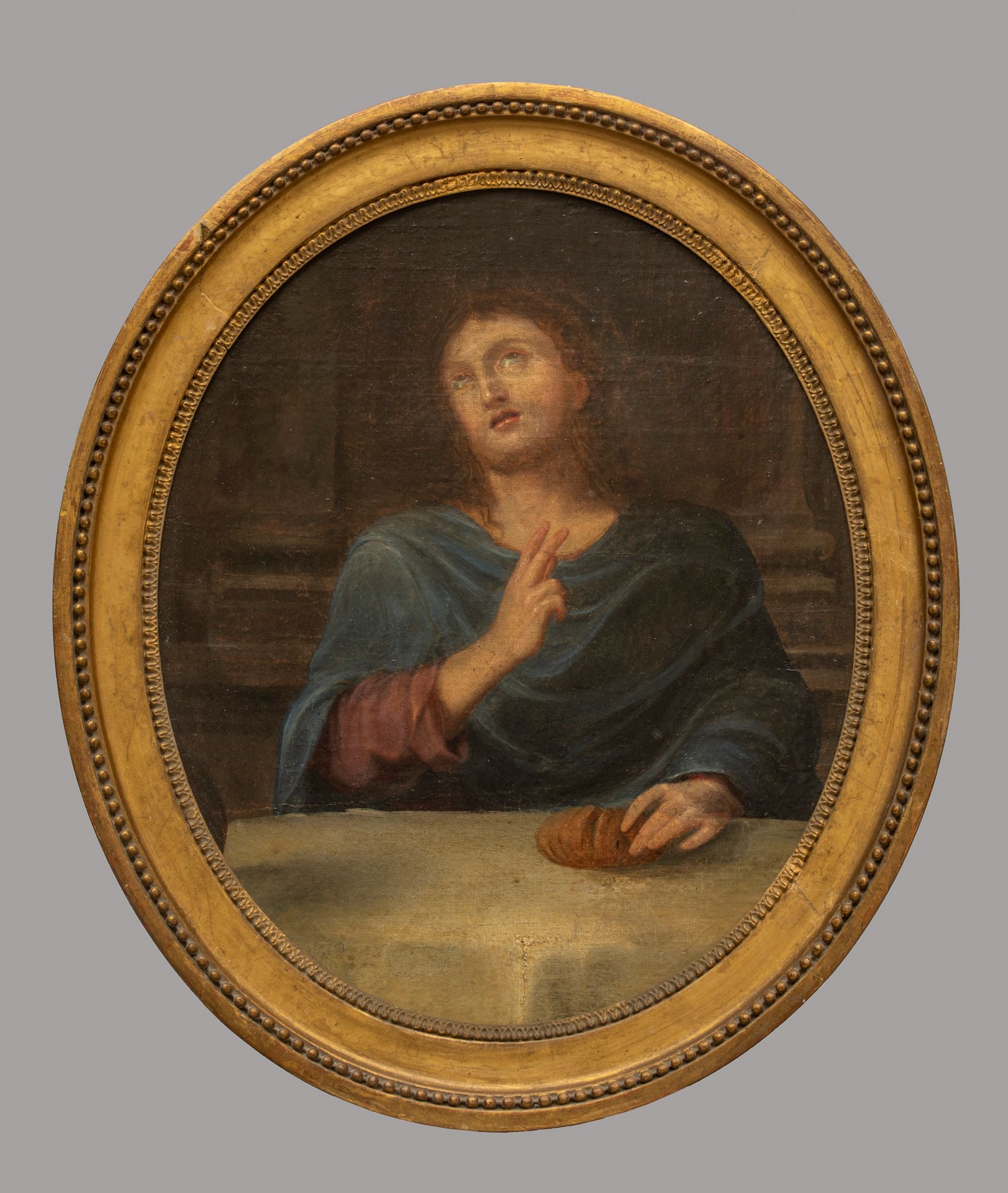 Null 
最后的晚餐





19世纪17世纪后的板上油画





背面有一个标签：安德烈-赖希曼，夫人的继承人。





Delacroix-Fric&hellip;