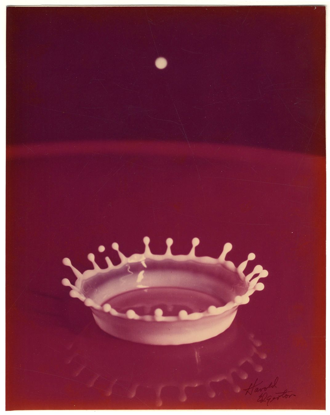 Null Harold EDGERTON (1903-1990). Milk Drop Coronet, 1957. Silver print, 25.5 x &hellip;