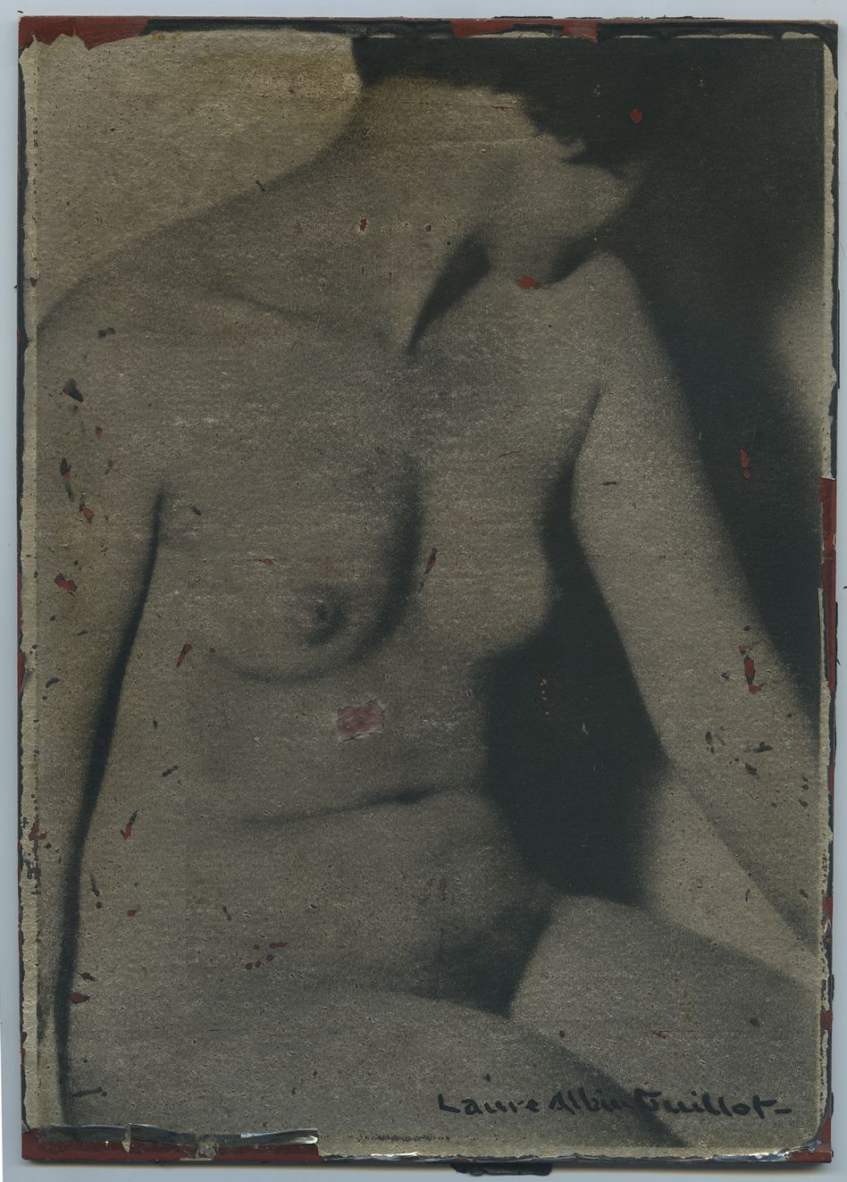Null Laure ALBIN GUILLOT (1879-1962). Nude Study, circa 1935. Print, 22.4 x 16.2&hellip;