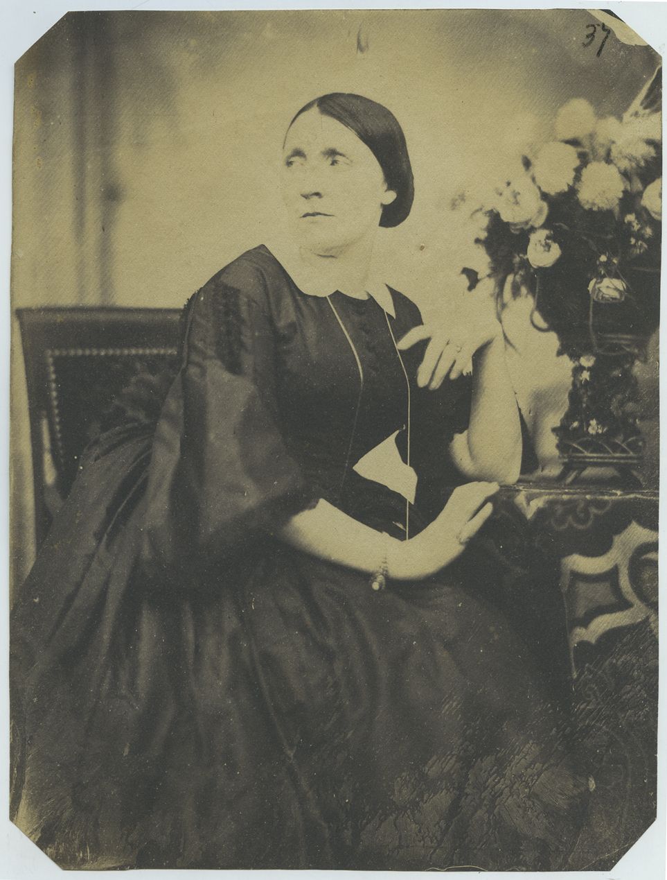 Null Jean-Baptiste FRENET (1814-1889). La Femme de l'artiste, vers 1855. Epreuve&hellip;