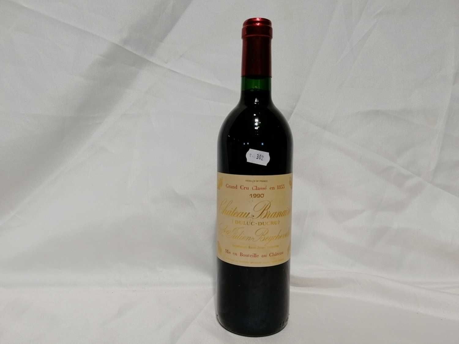 Null 1 Botella Château BRANAIRE DULUC-DUCRU 1990 - St JULIEN