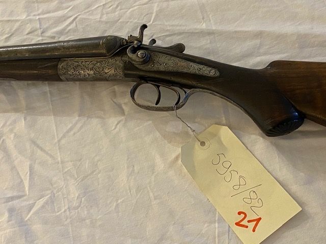 Null PRIMA FLUSS STAHL Rifle with hammers - Cal. 16 Number 753690