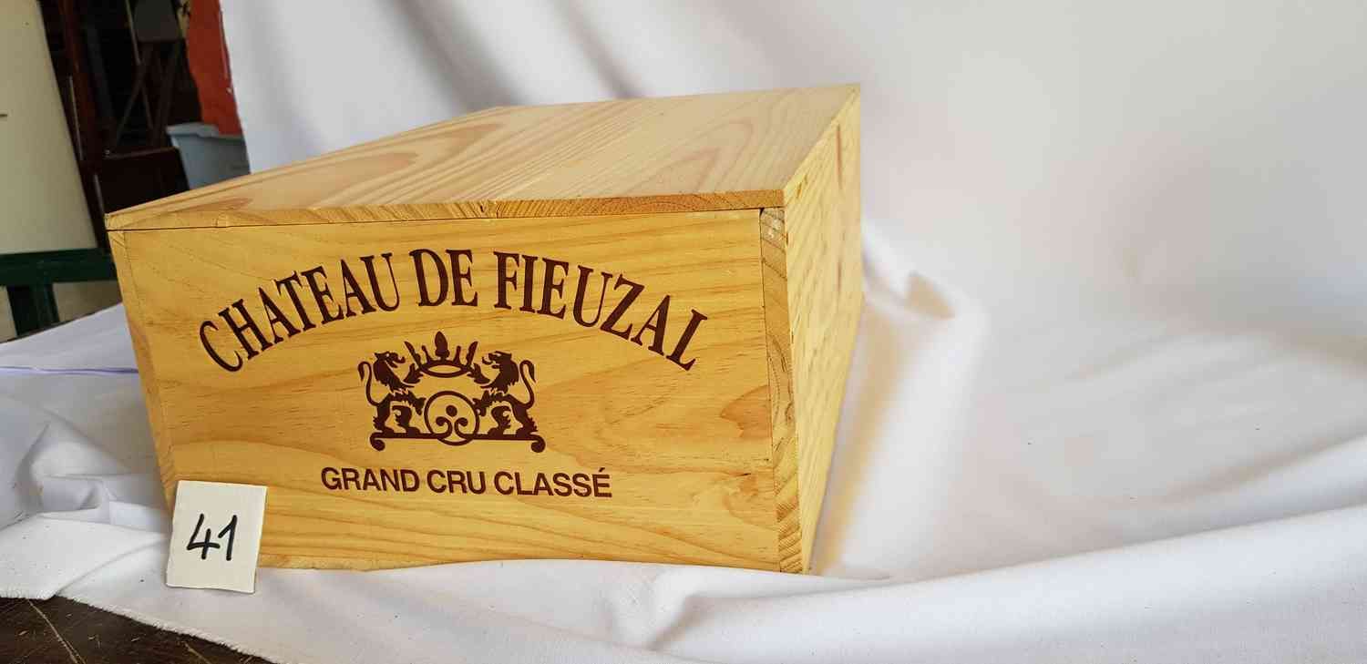 Null 12 Flaschen Château FIEUZAL 2008 GCC PESSAC LEOGNAN , CBO, Gute Lagerung.