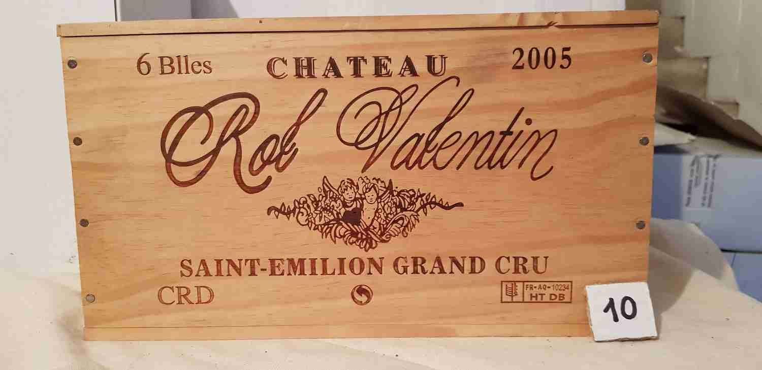 Null 6瓶 ROL VALENTIN 2005 SAINT EMILION GCC酒庄。CBO。 完美的存储。