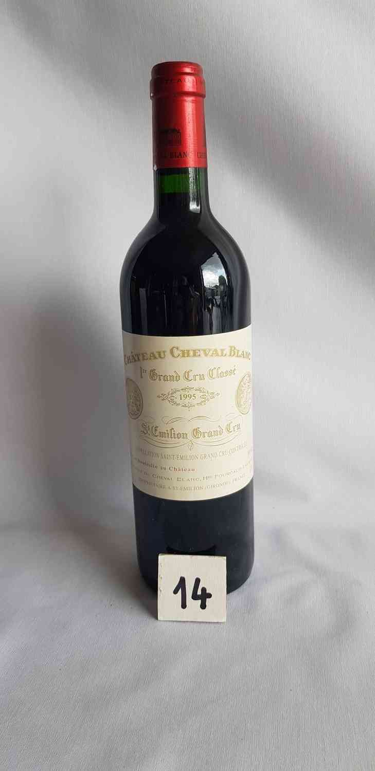 Null 1 bouteille château CHEVAL BLANC 1995.1° GCC SAINT EMILION. Présentation pa&hellip;